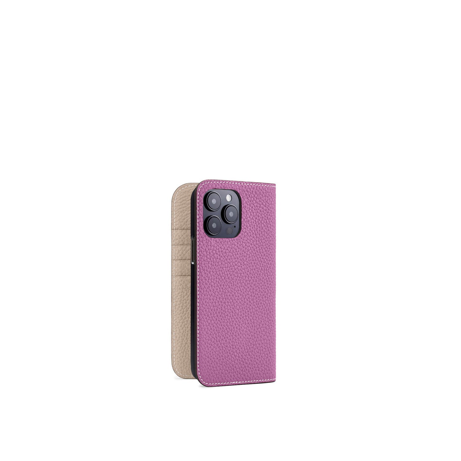 (iPhone 15 Pro Max) ダイアリーケース シュリンクレザー
