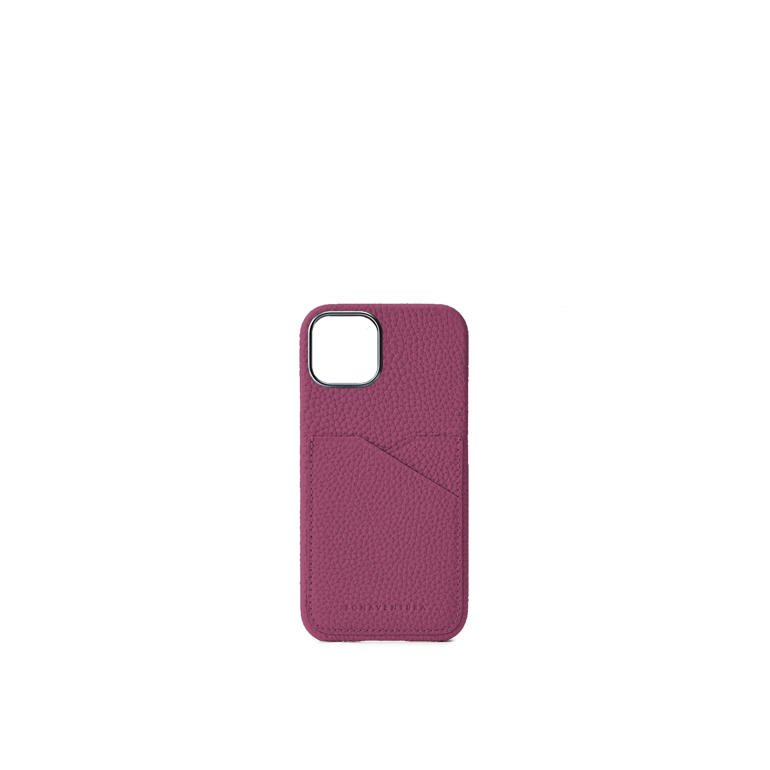 (iPhone 15) Back Cover Case Shrink Leather