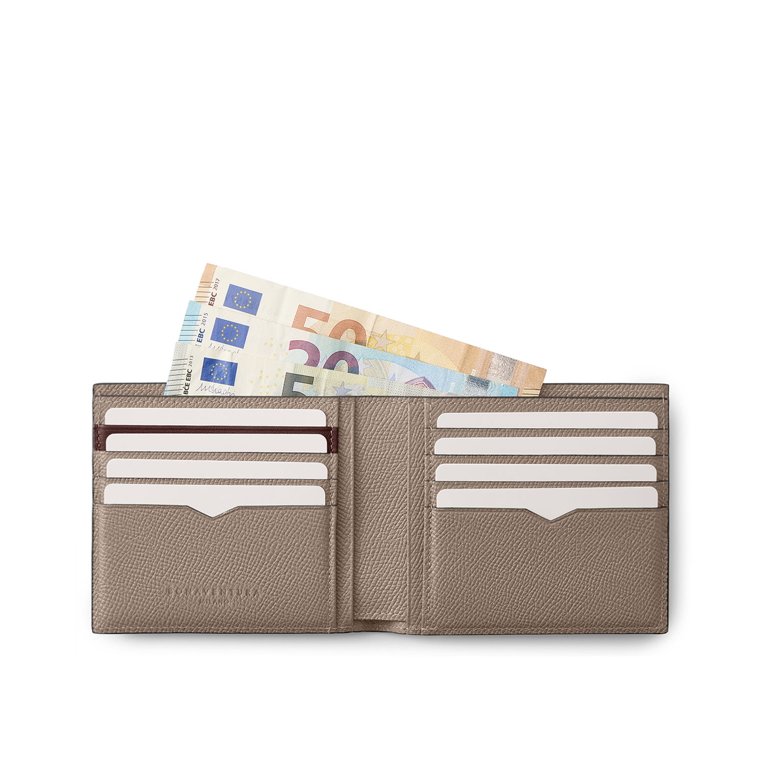 Bicolor Bifold Wallet Nobile Leather
