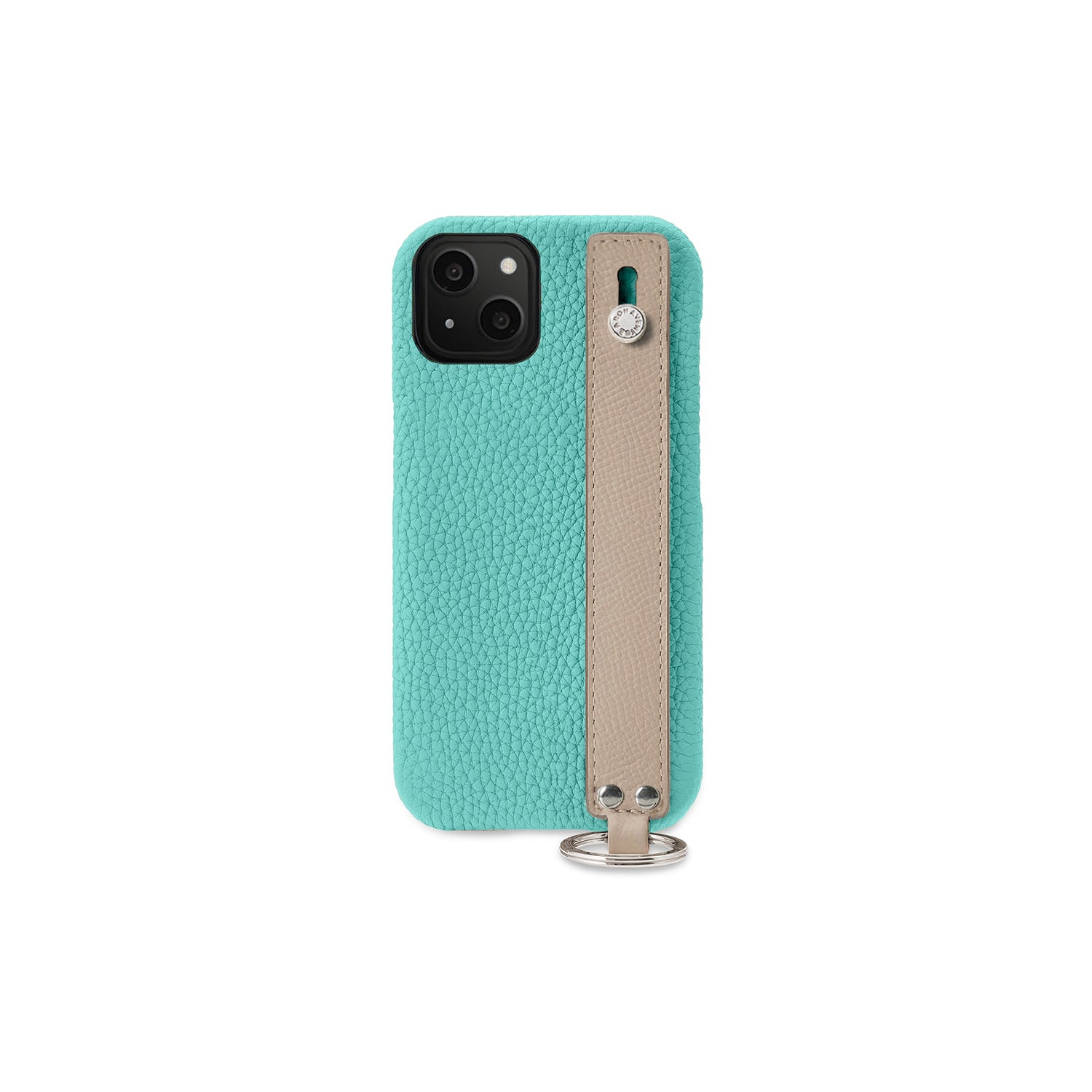 Back Cover Case with Handle Shrink Leather (iPhone 13)