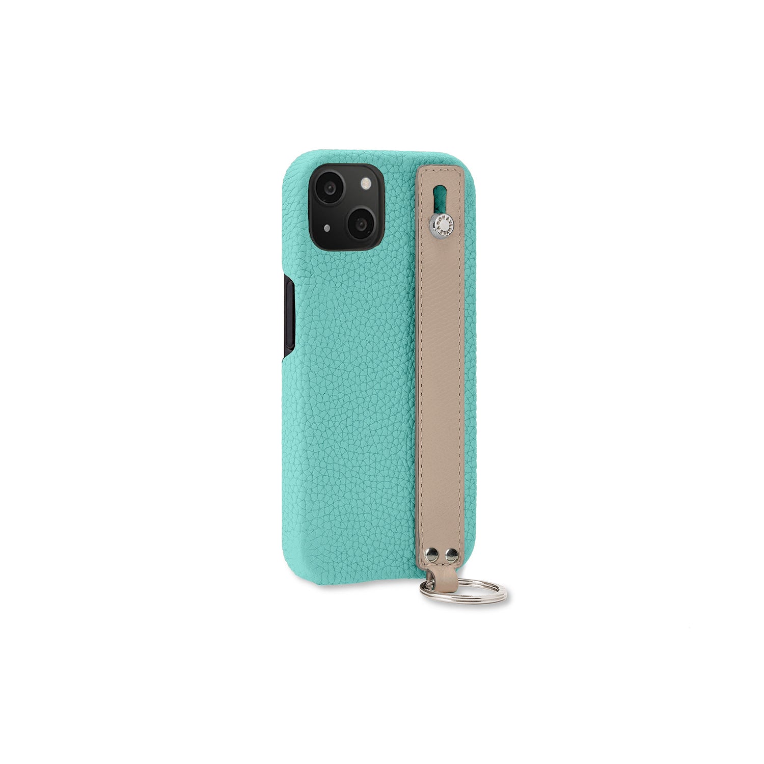 Back Cover Case with Handle Shrink Leather (iPhone 13)