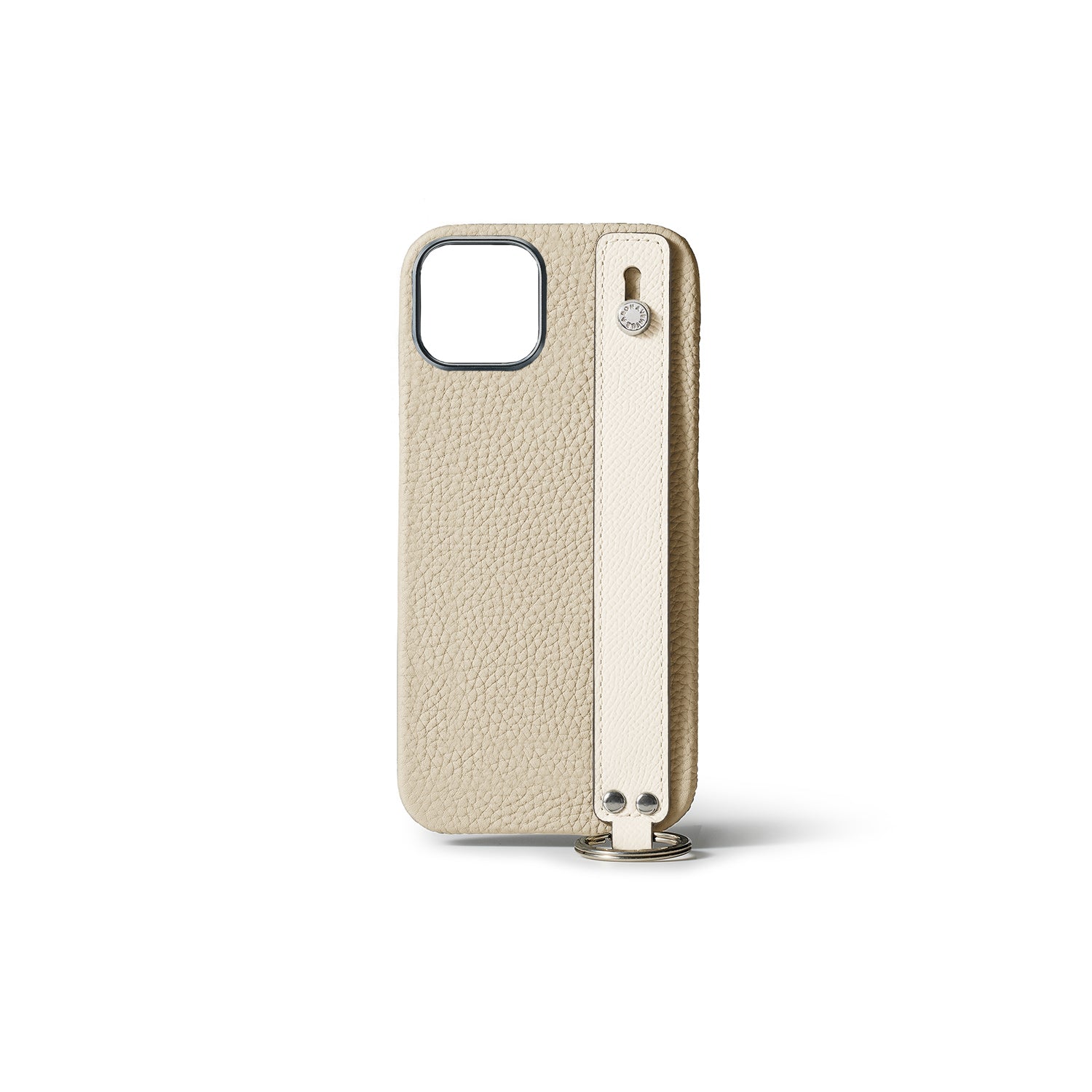 Back Cover Case With Handle Bottalato Leather (iPhone 15)
