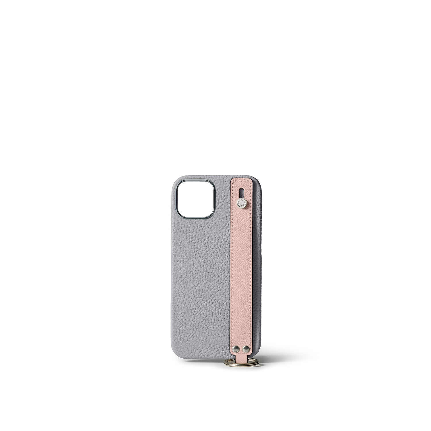 Back Cover Case with Handle Shrink Leather (iPhone 16)