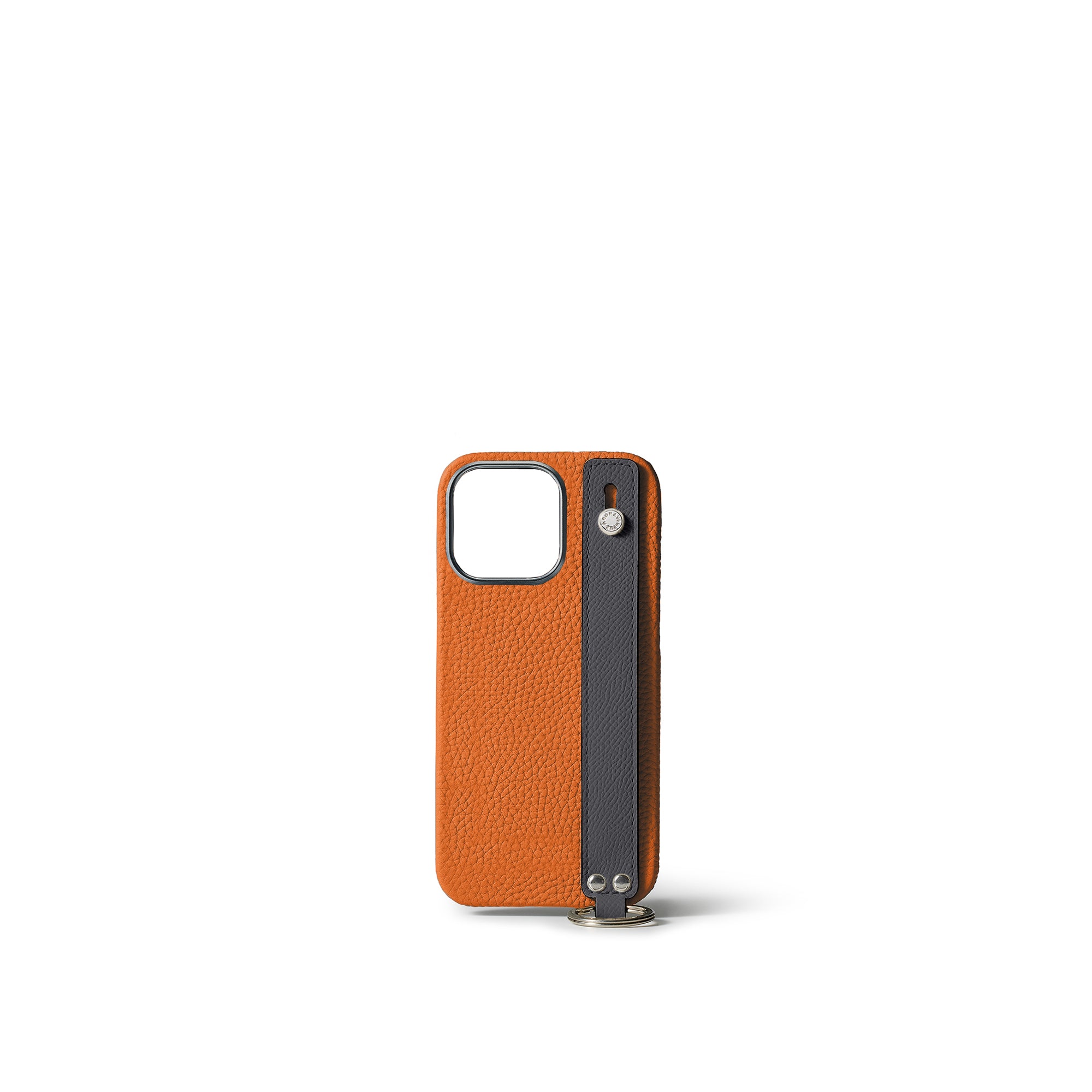 Back Cover Case With Handle Bottalato Leather (iPhone 15 Pro)