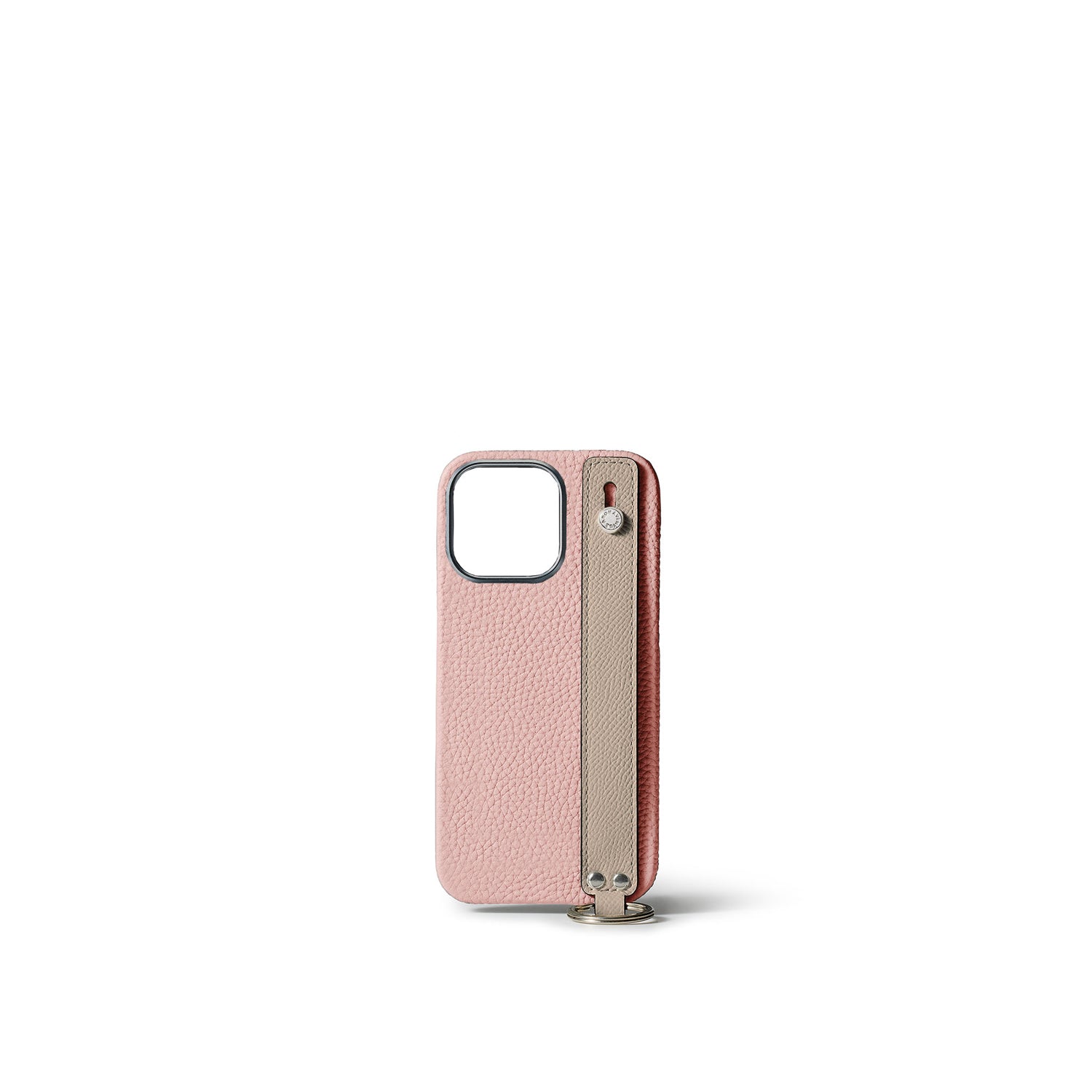 Back Cover Case with Handle Shrink Leather (iPhone 15 Pro)