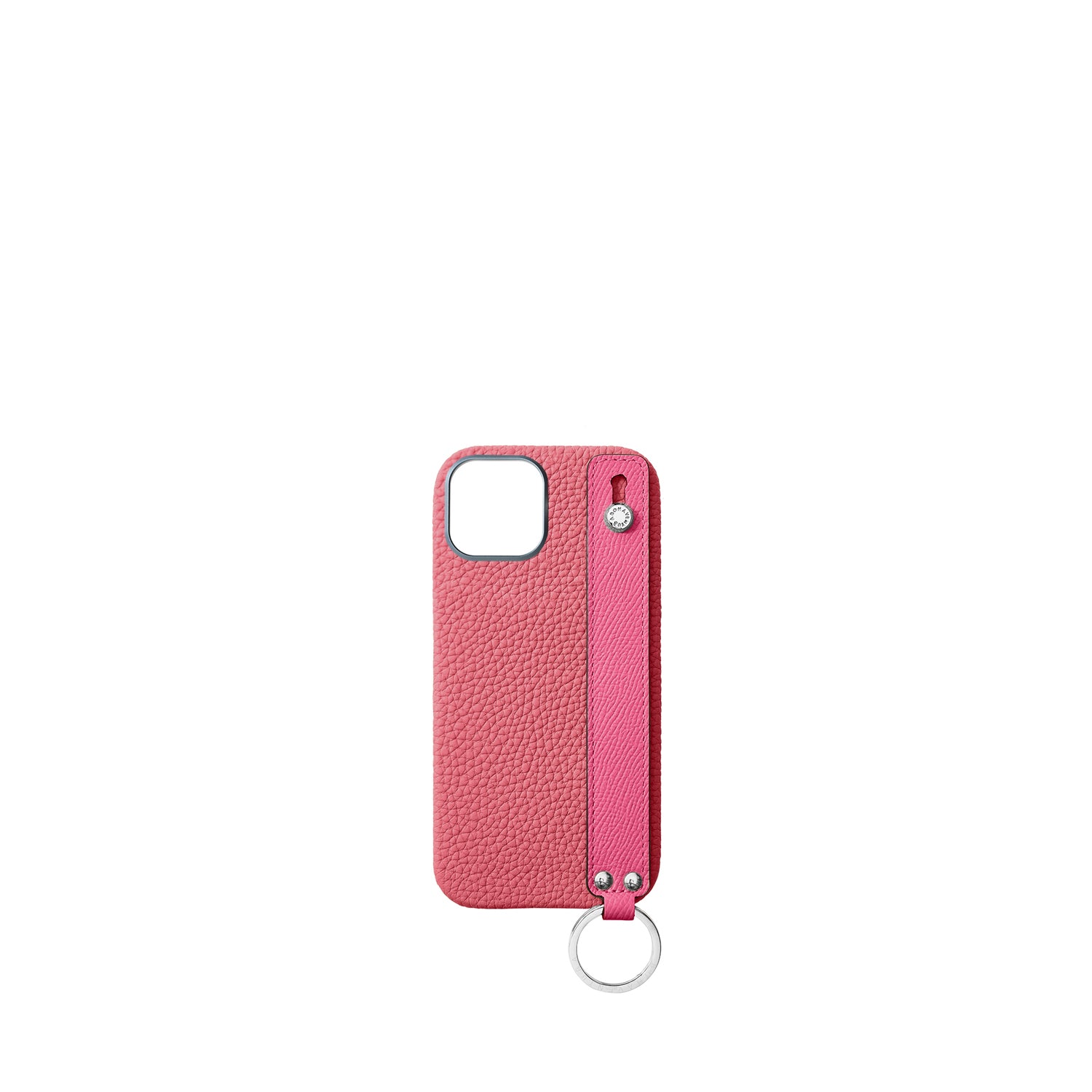 Back Cover Case with Handle Shrink Leather (iPhone 16)