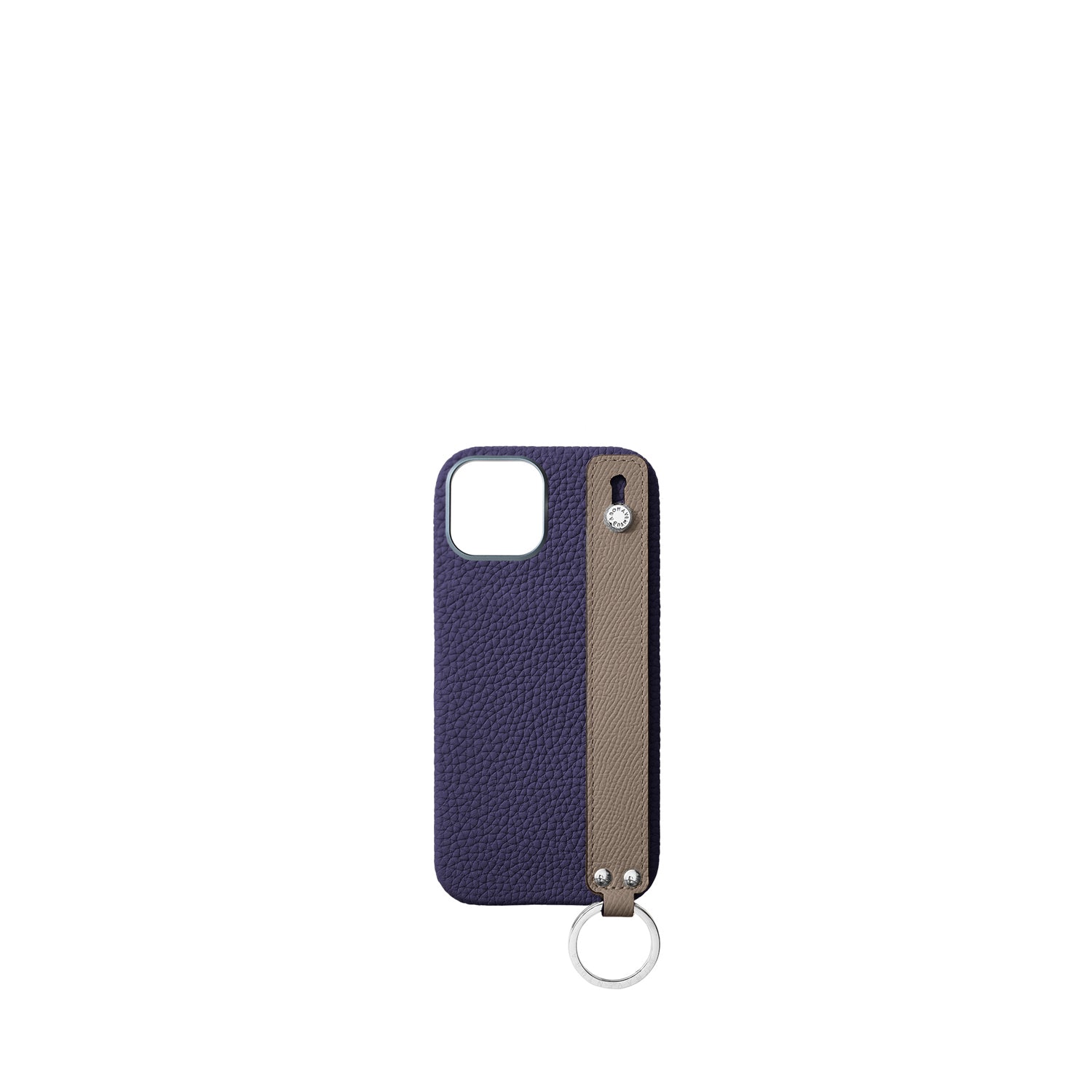 Back Cover Case With Handle Bottalato Leather (iPhone 16)