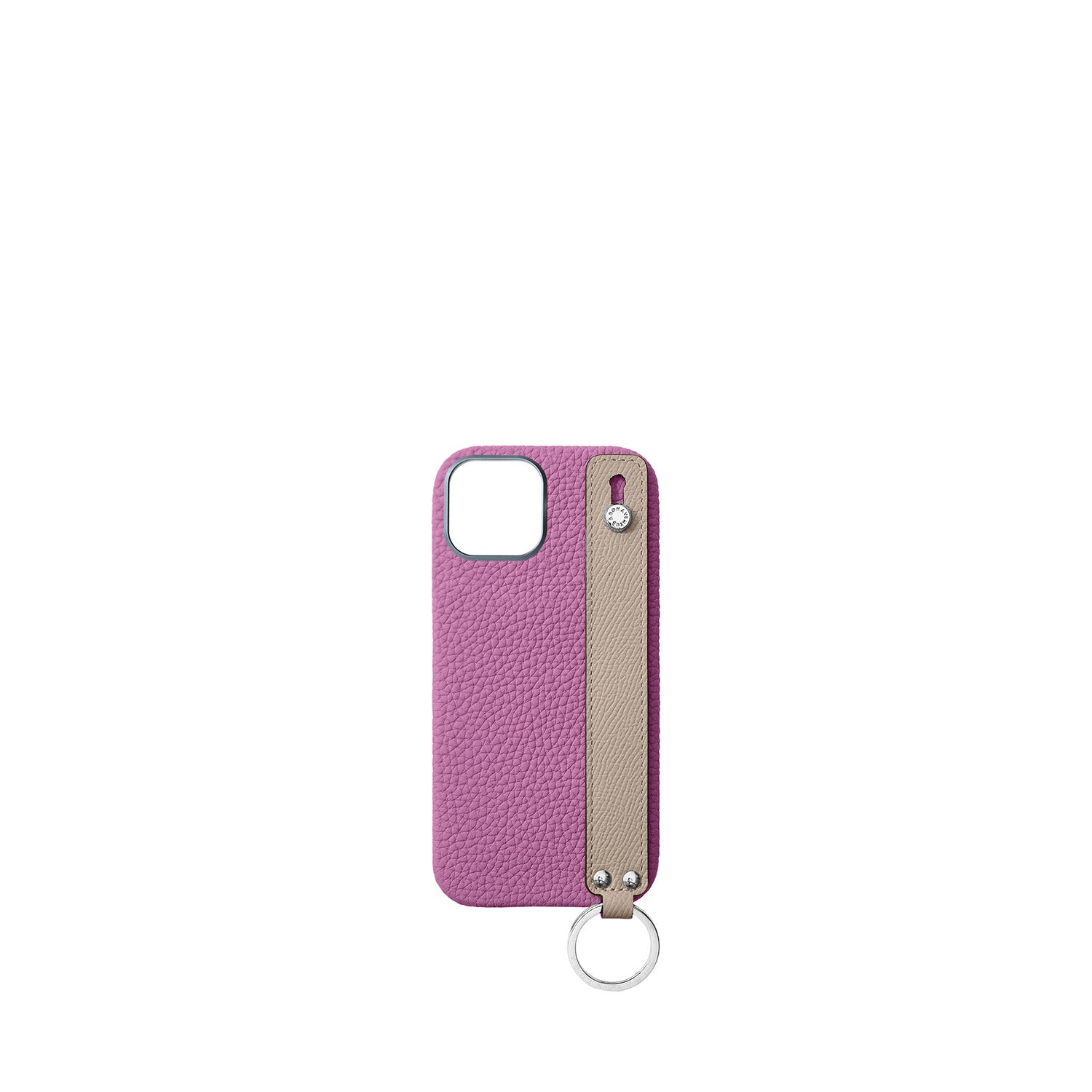 Back Cover Case With Handle Bottalato Leather (iPhone 16)