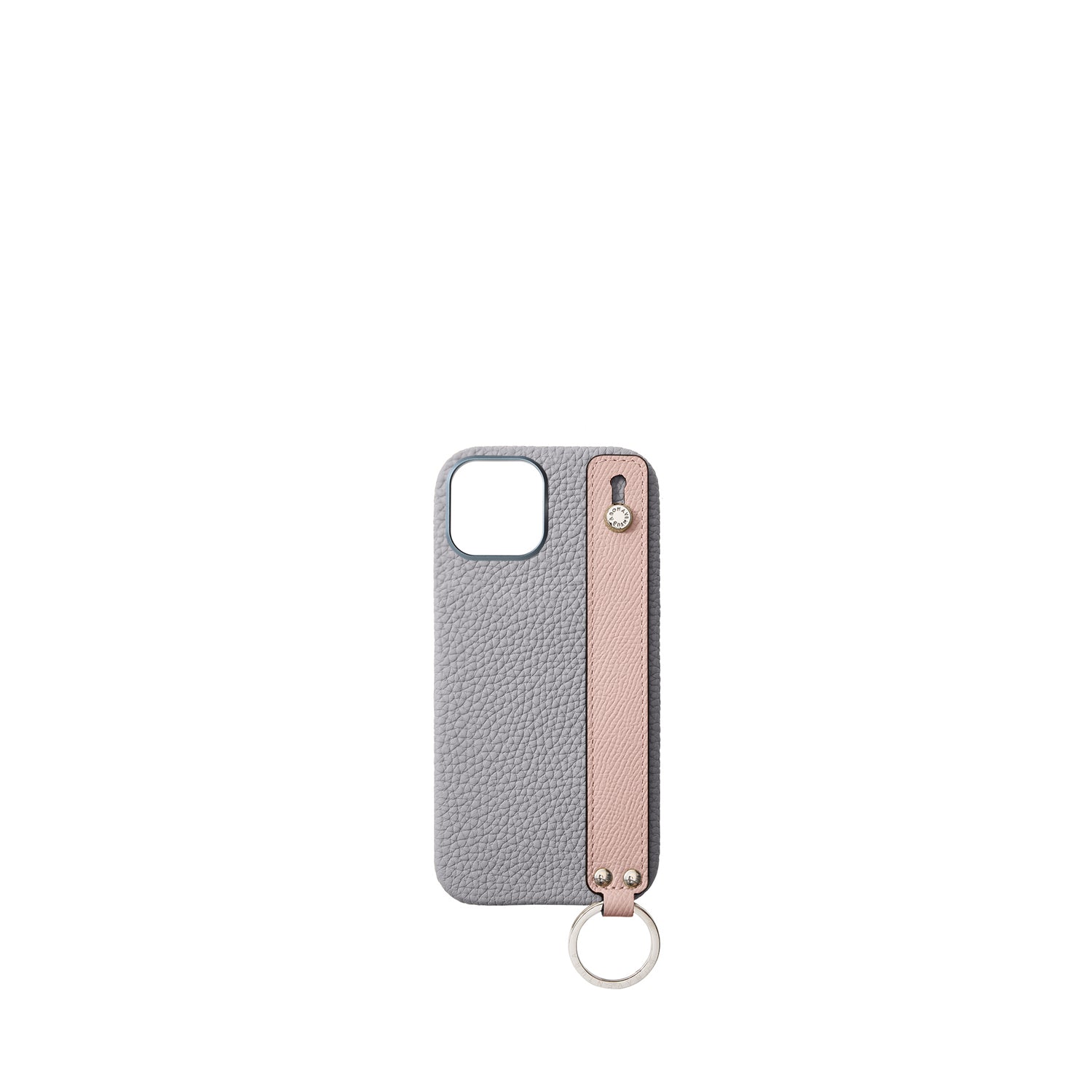 Back Cover Case with Handle Shrink Leather (iPhone 16 Pro)
