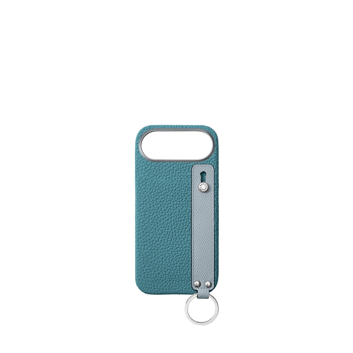 (iPhone Air) Handle Back Cover Case Shrink Leather