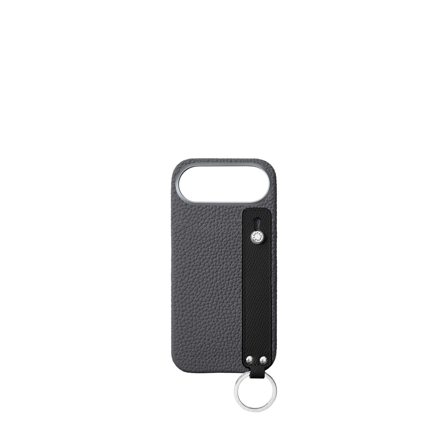 (iPhone Air) Handle Back Cover Case Shrink Leather