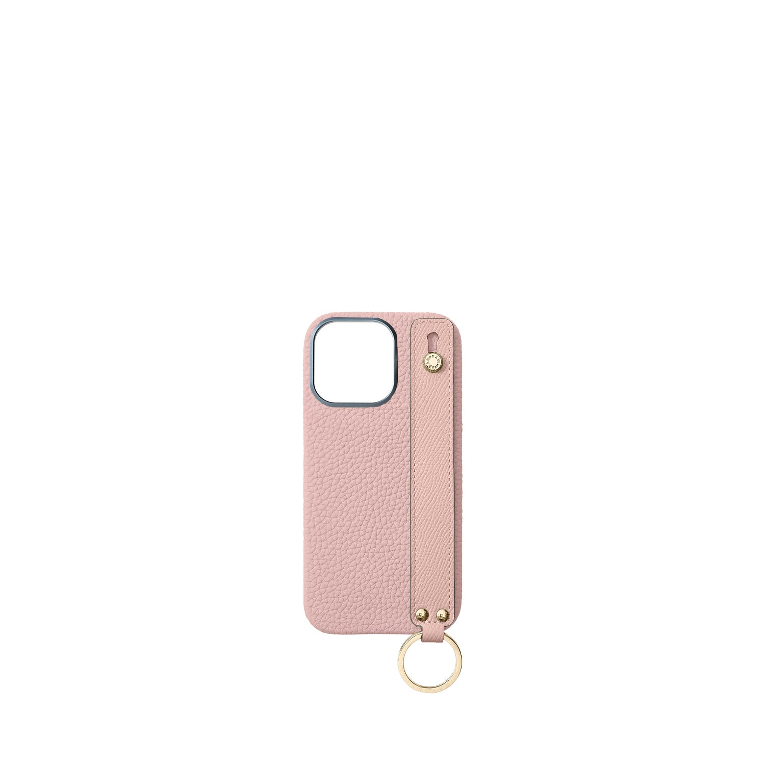 Back Cover with Handle Shrink Leather Gold (iPhone 16 Pro)