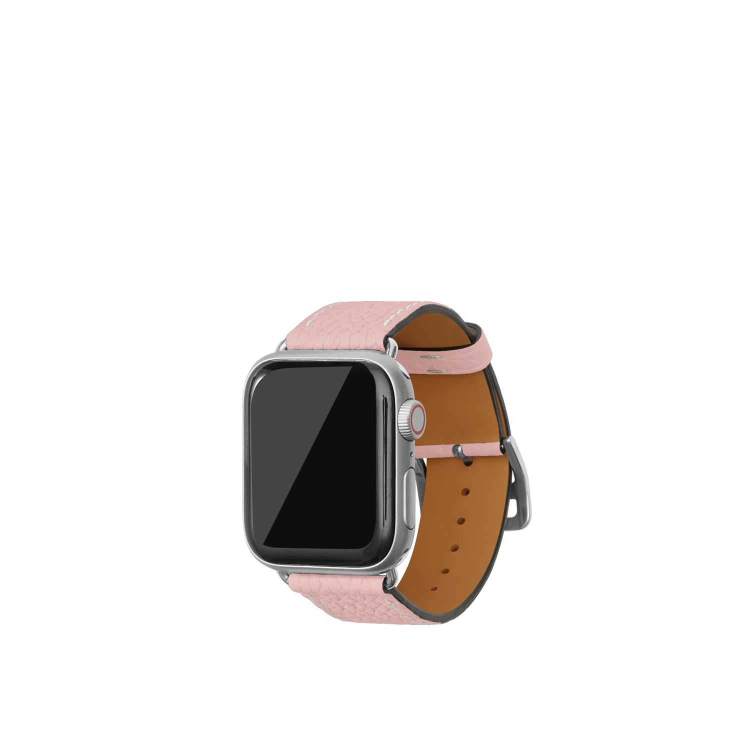 Apple Watch 가죽 밴드【38 mm/40 mm/41 mm, S/M 사이즈】 (어댑터:실버)
