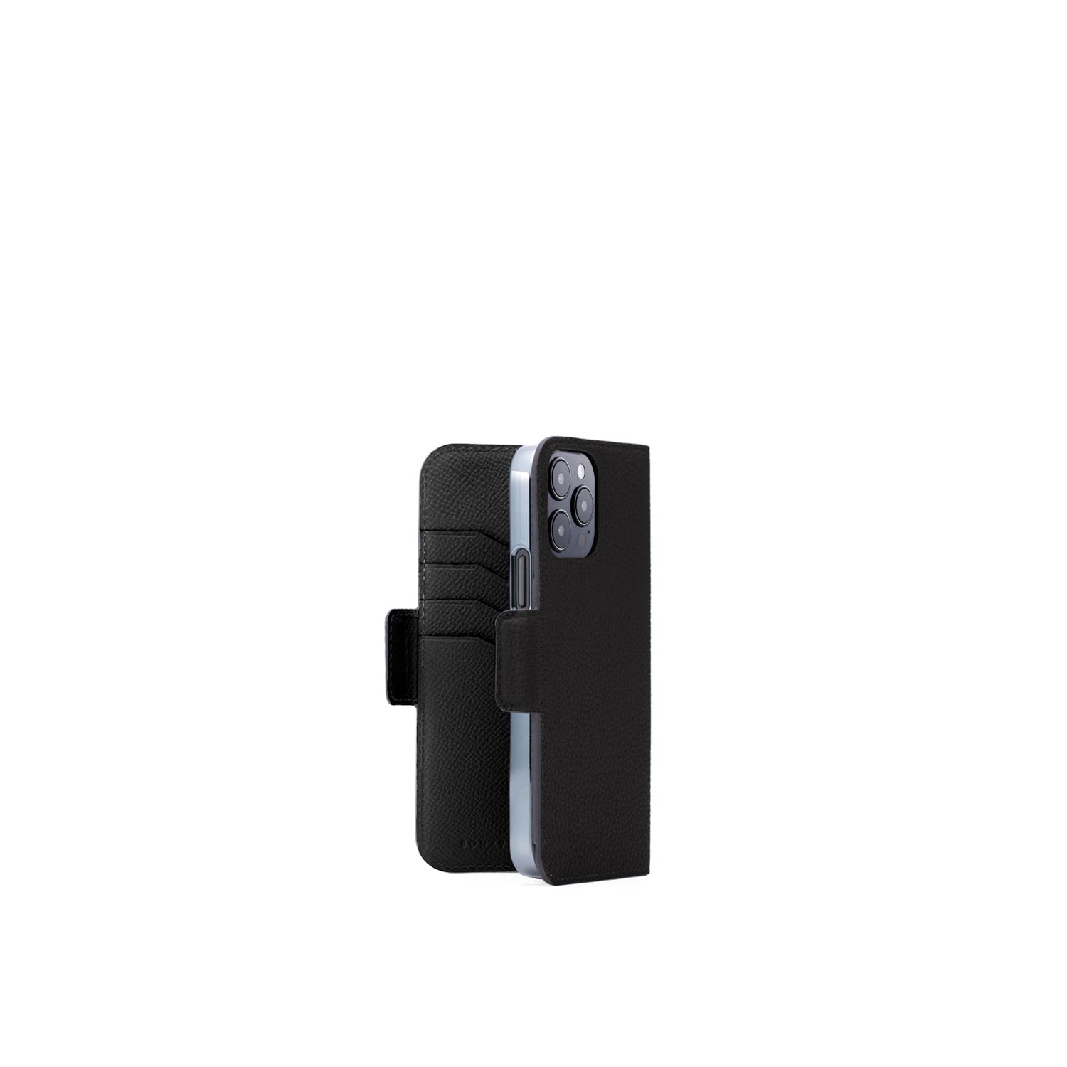 (iPhone 14 Pro Max) Stand Diary Case Shrink Leather