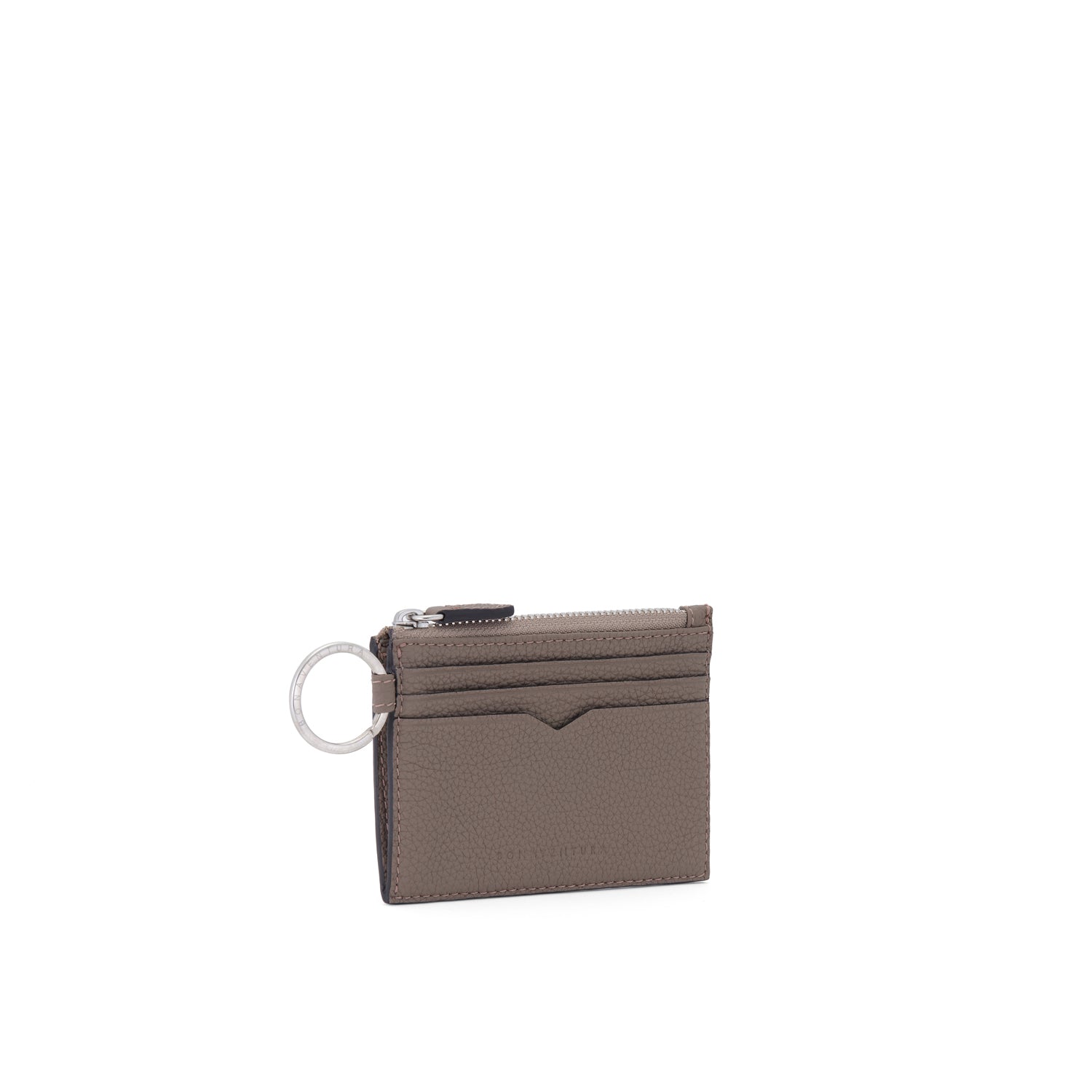 Mini Wallet with Key Ring Shrink Leather (Small)