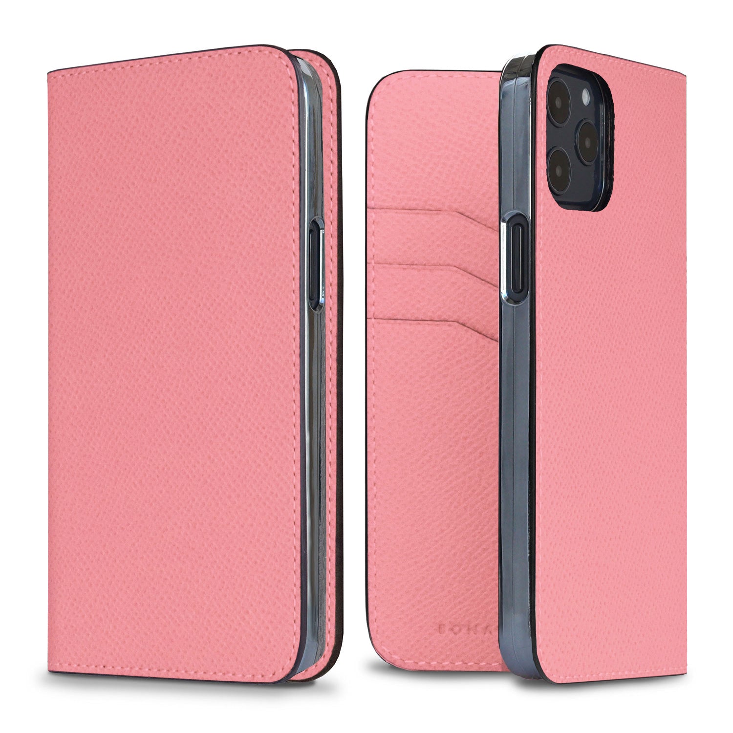 (iPhone 12 / 12 Pro) Diary Case Nobile Leather