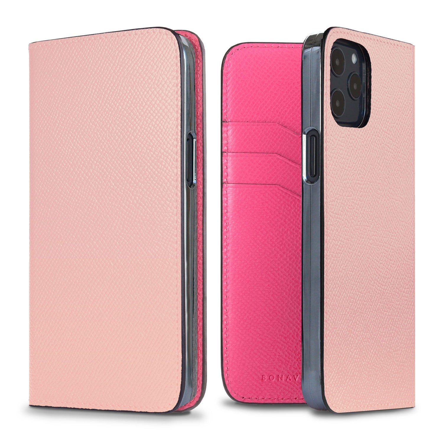 (iPhone 12 / 12 Pro) Diary Case Nobile Leather