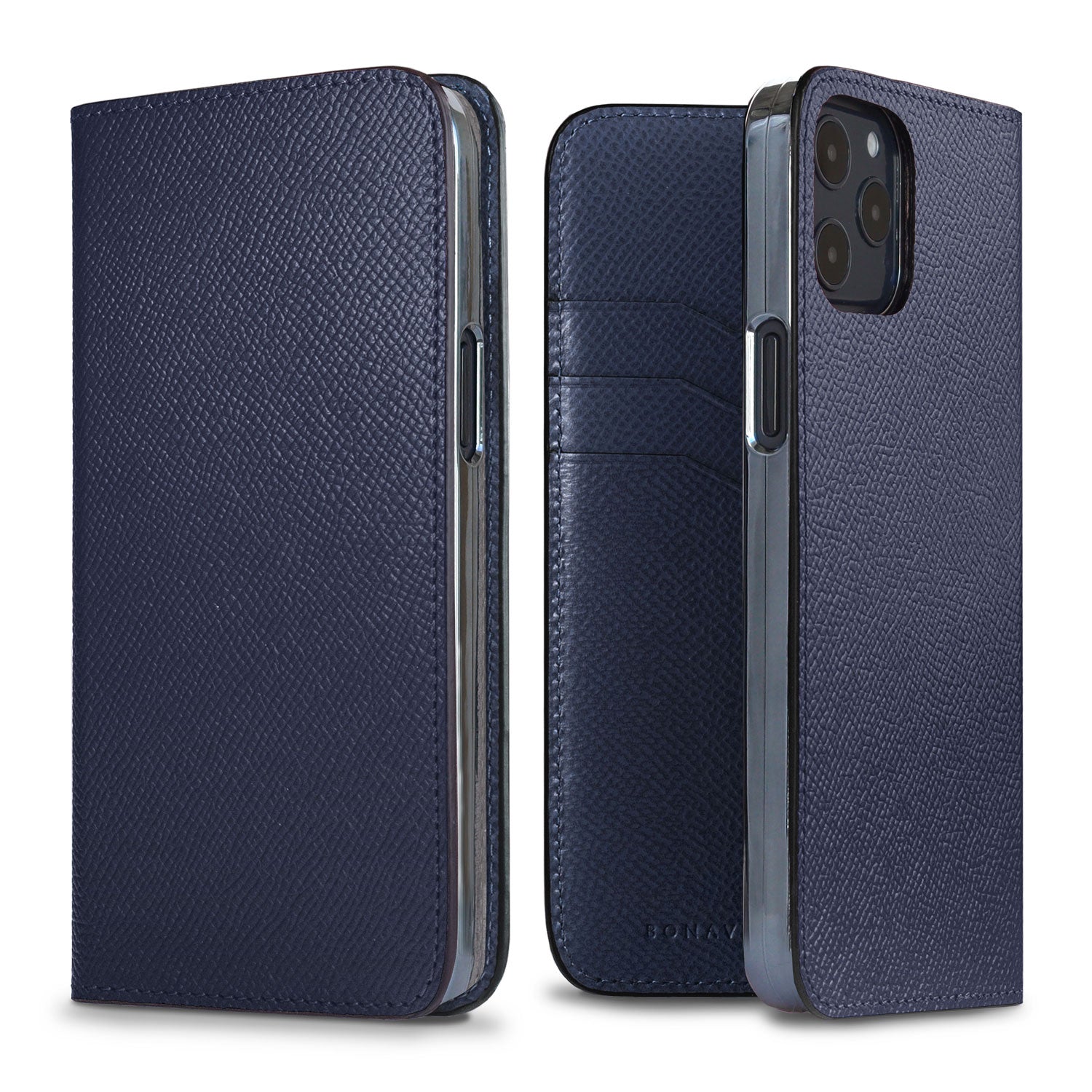 (iPhone 12 / 12 Pro) Diary Case Nobile Leather