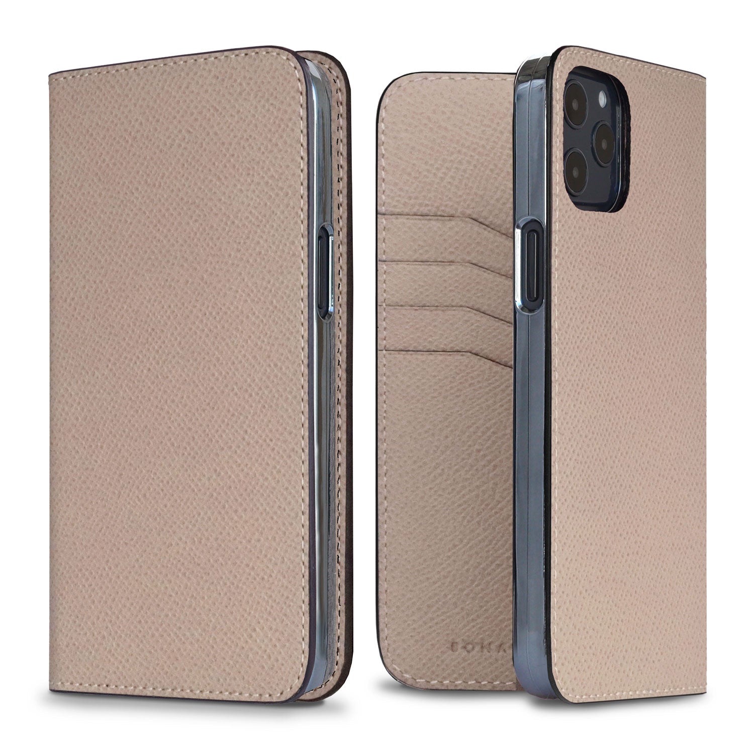 (iPhone 12 Pro Max) Diary Case Nobile Leather