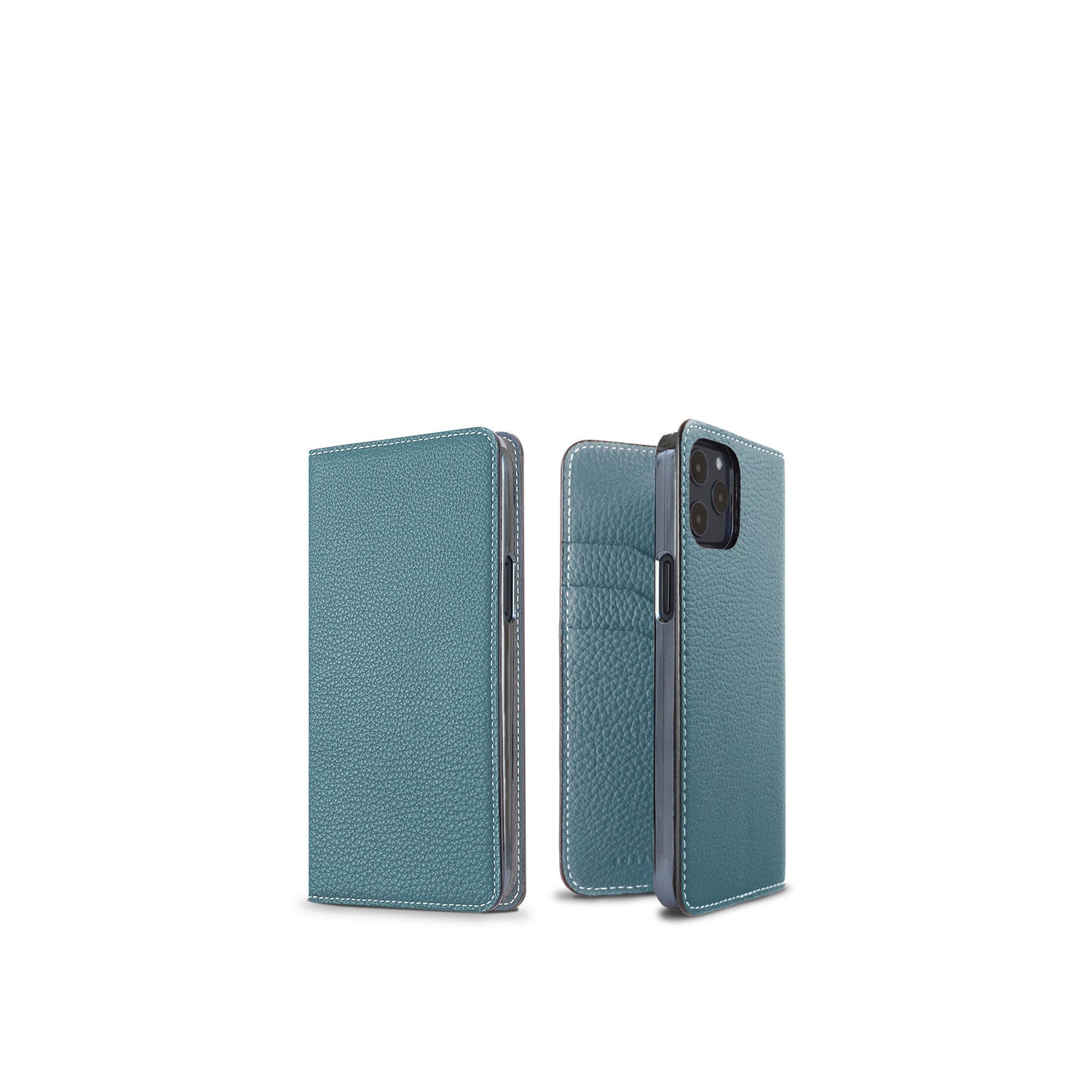 (iPhone 12 mini) ダイアリーケース シュリンクレザー