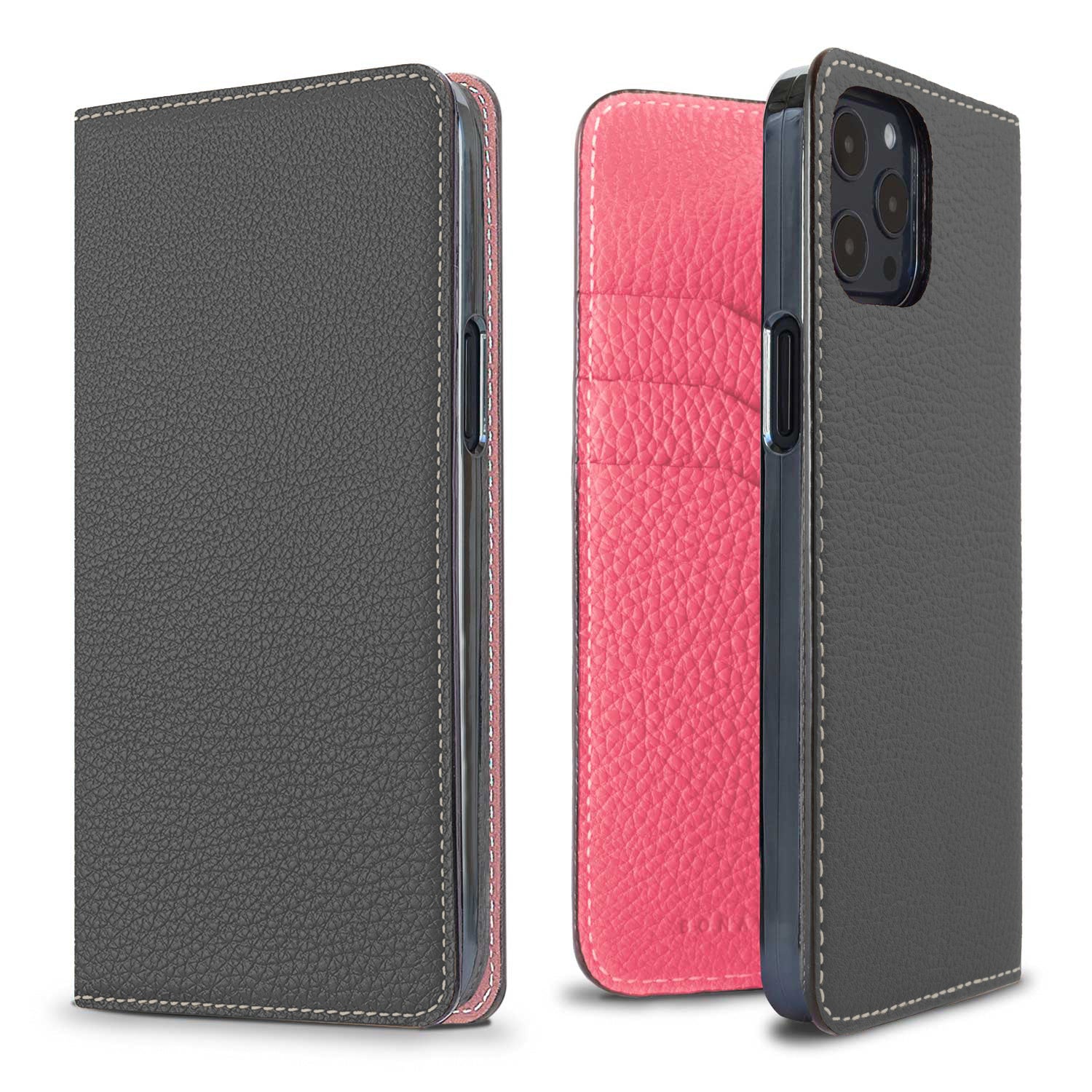Diary Case Bottalato Leather (iPhone 12 / 12 Pro)