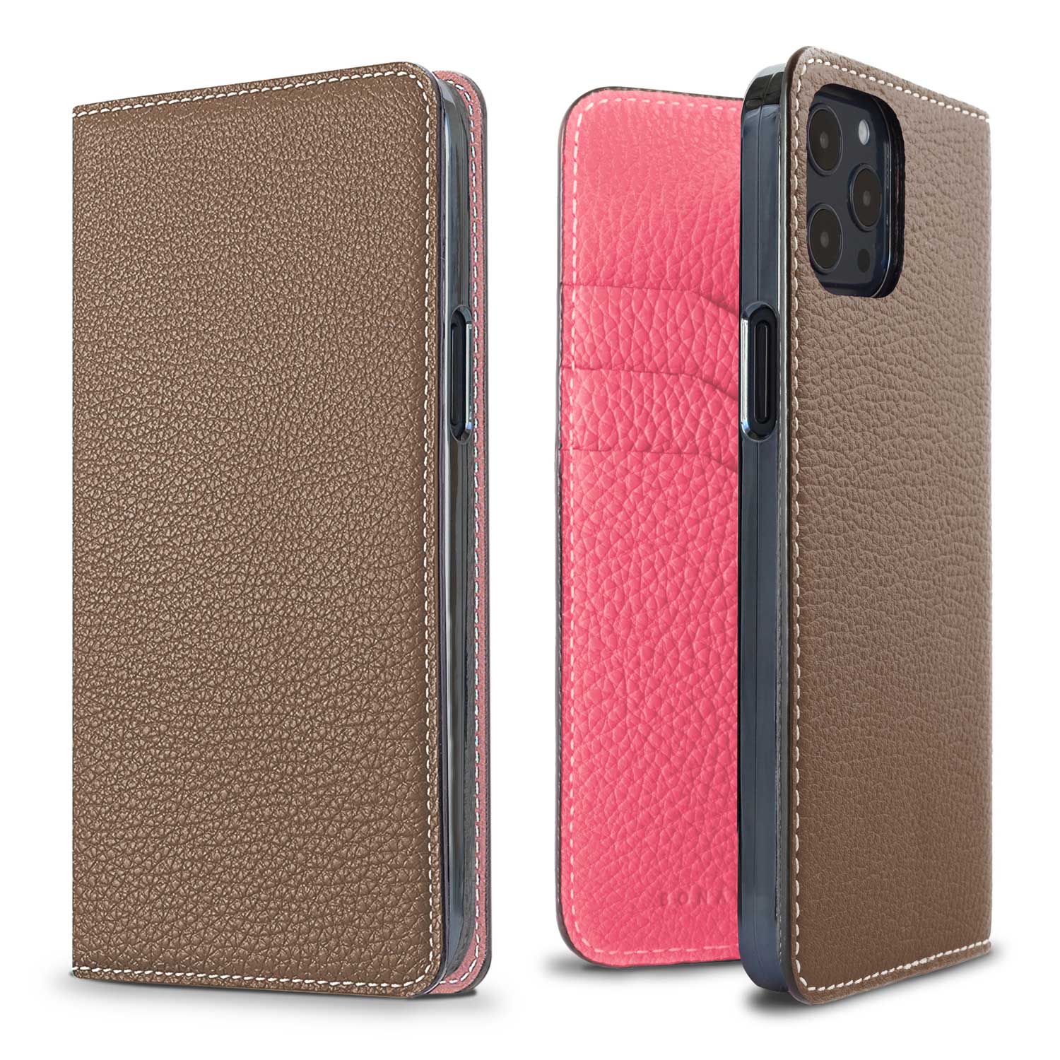 Diary Case Bottalato Leather (iPhone 12 / 12 Pro)