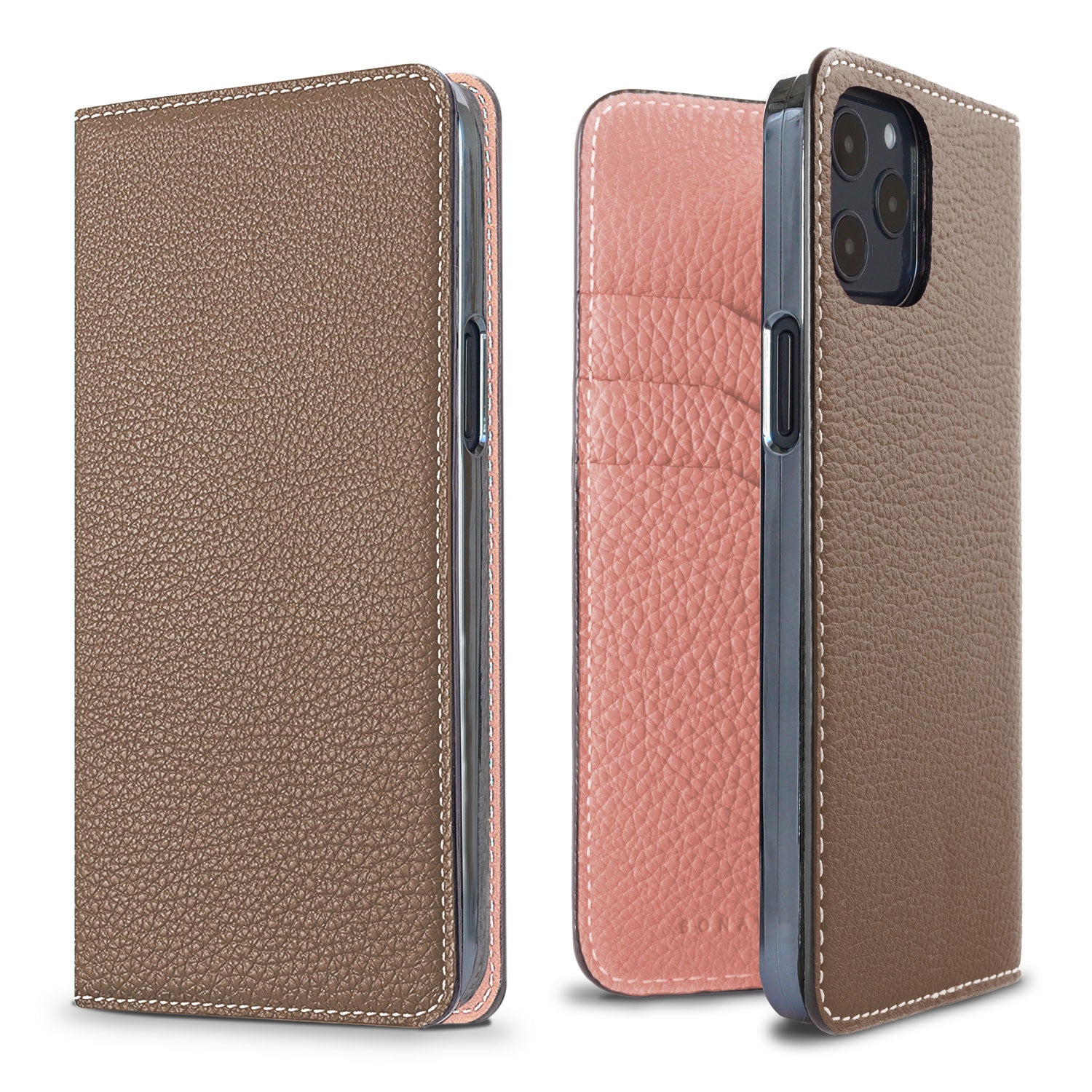 Diary Case Bottalato Leather (iPhone 12 / 12 Pro)