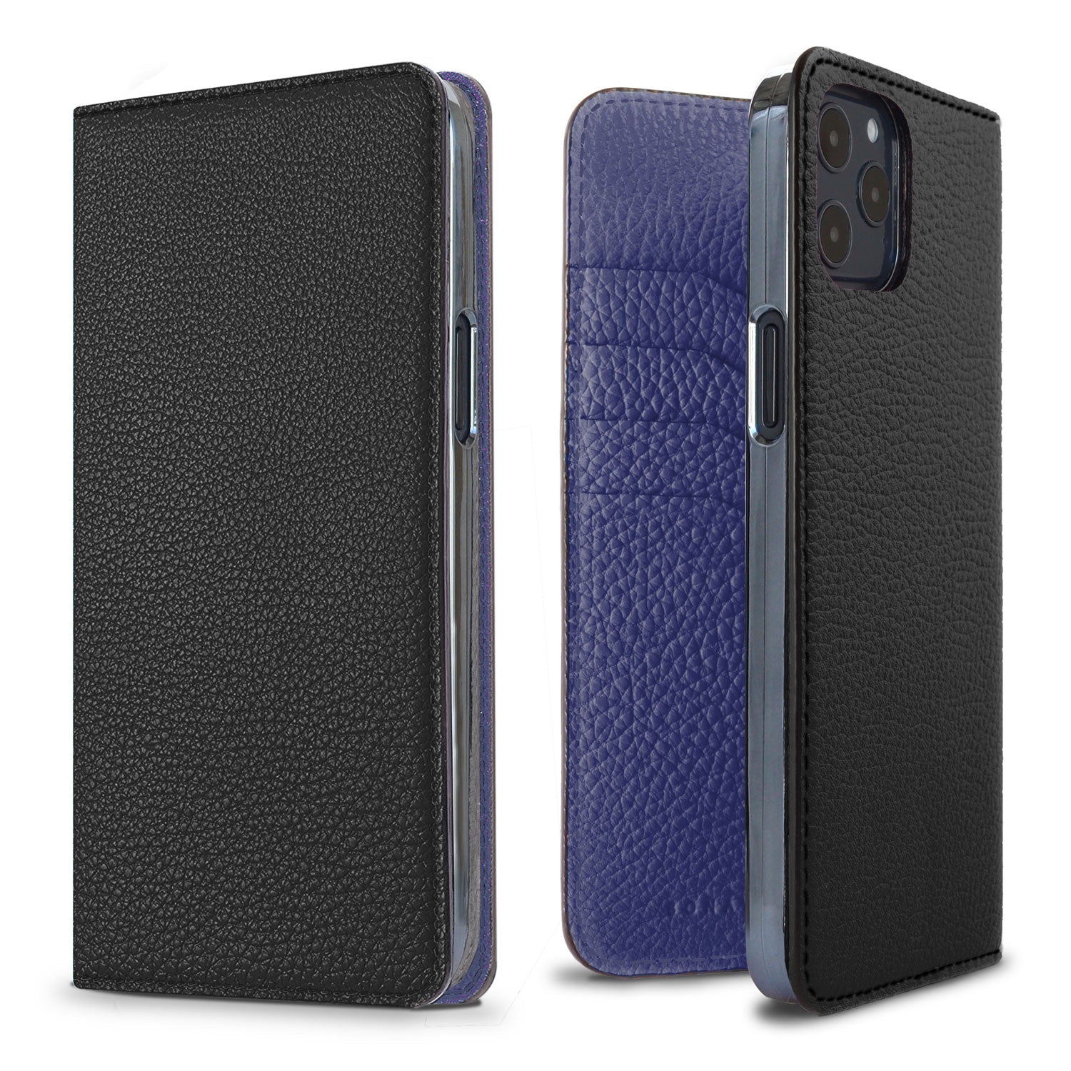 (iPhone 12 Pro Max) ダイアリーケース シュリンクレザー