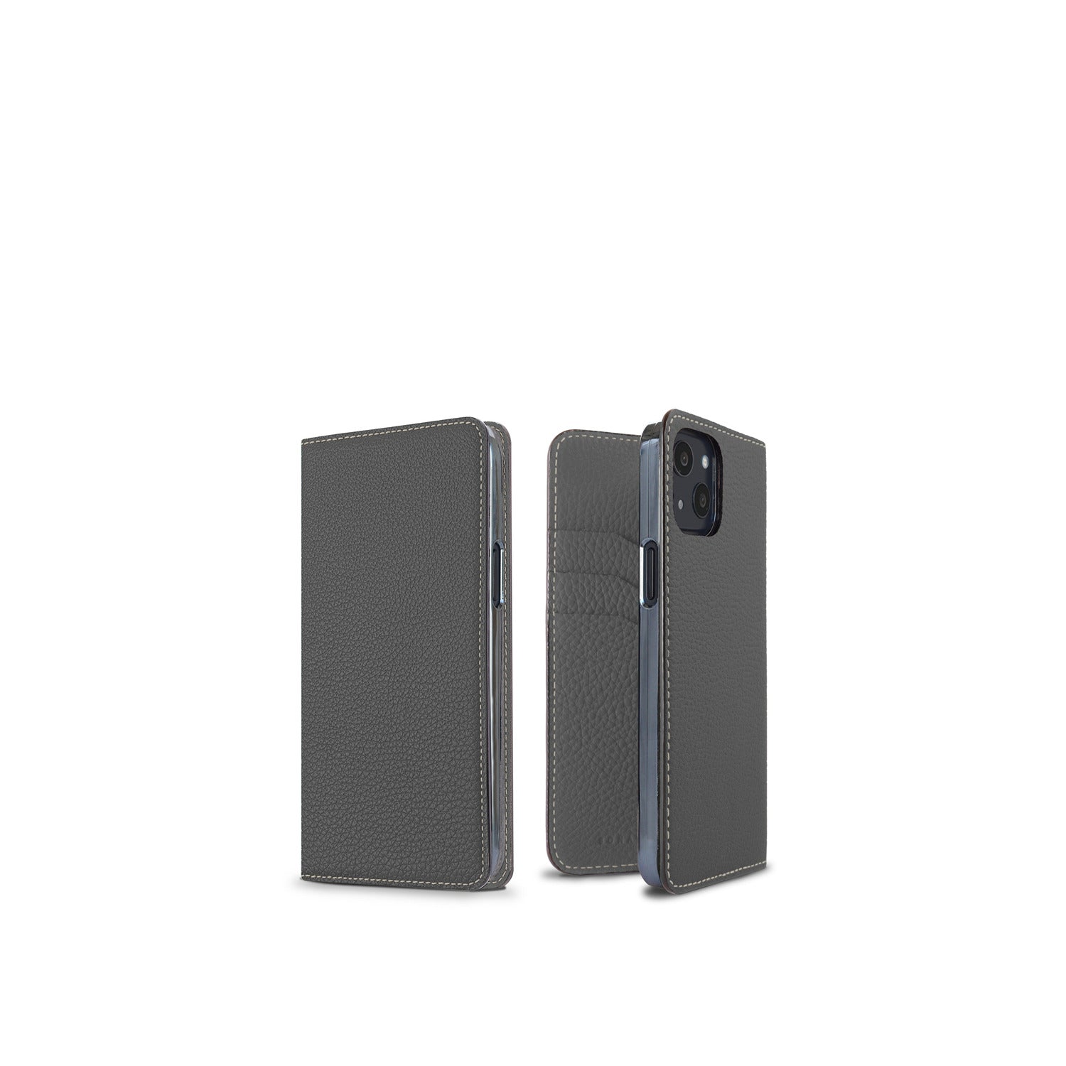 高級本革のiPhoneケース。上質なレザーのスマホケース。iPhone13対応。