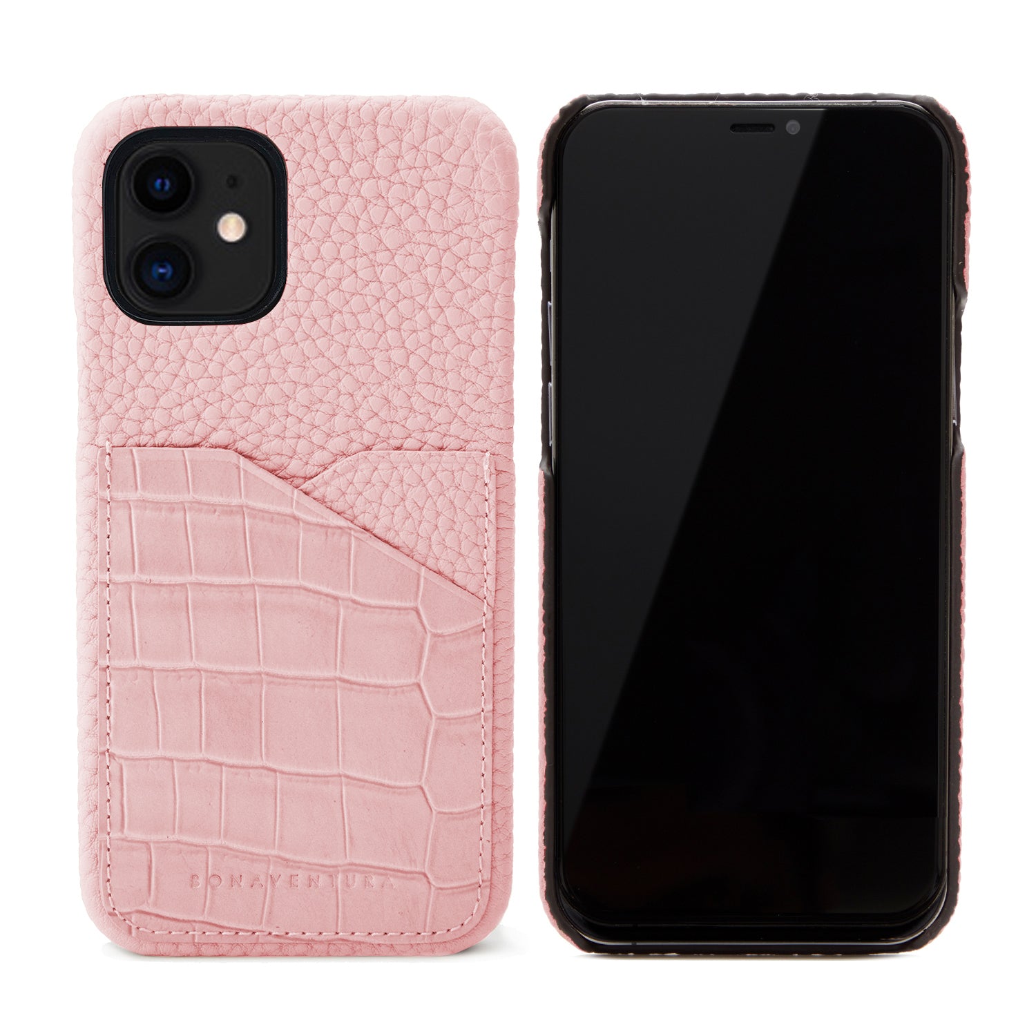 (iPhone 12 mini) 백 커버 케이스 양각 악어 가죽