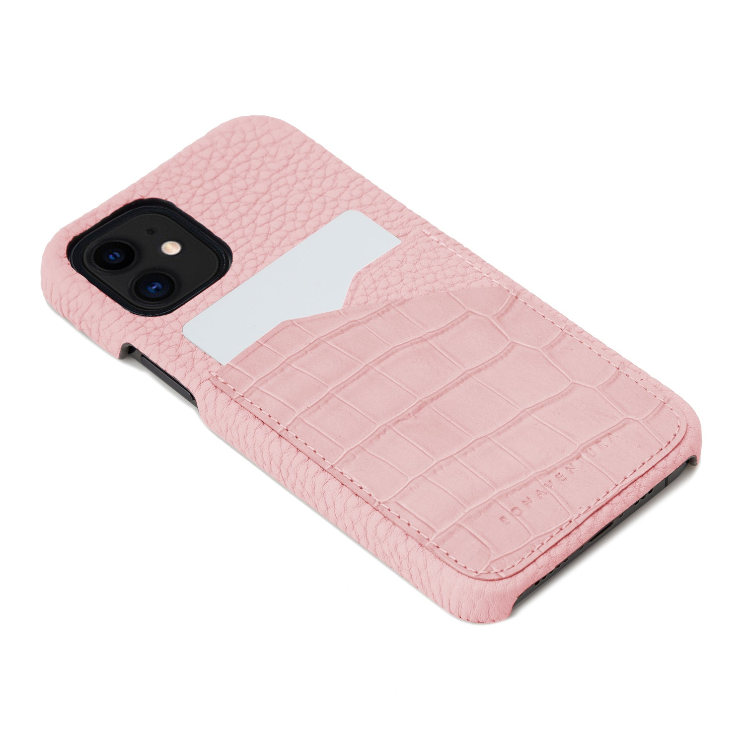 (iPhone 12 mini) 백 커버 케이스 양각 악어 가죽
