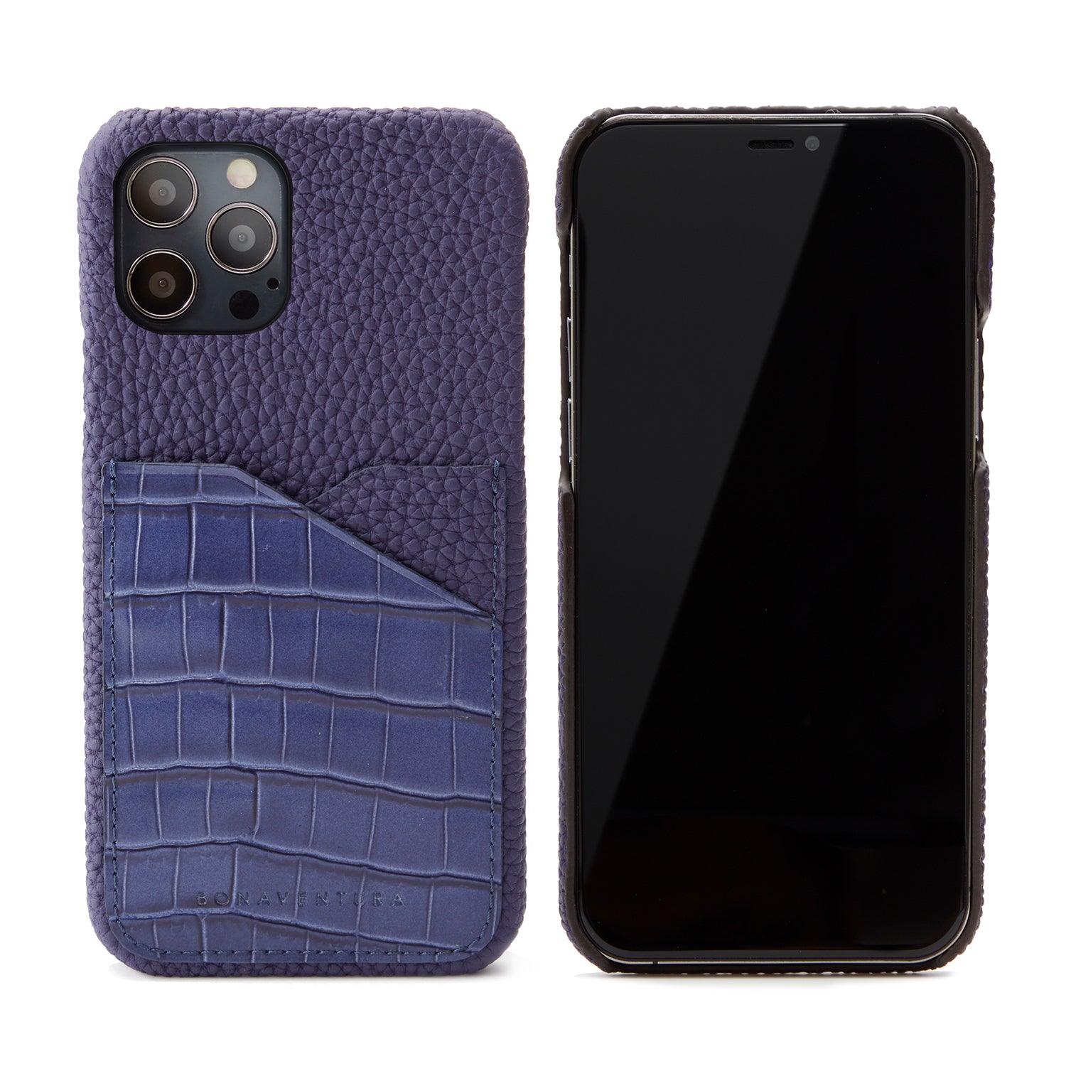 (iPhone 12 Pro Max) 백 커버 케이스 양각 악어 가죽