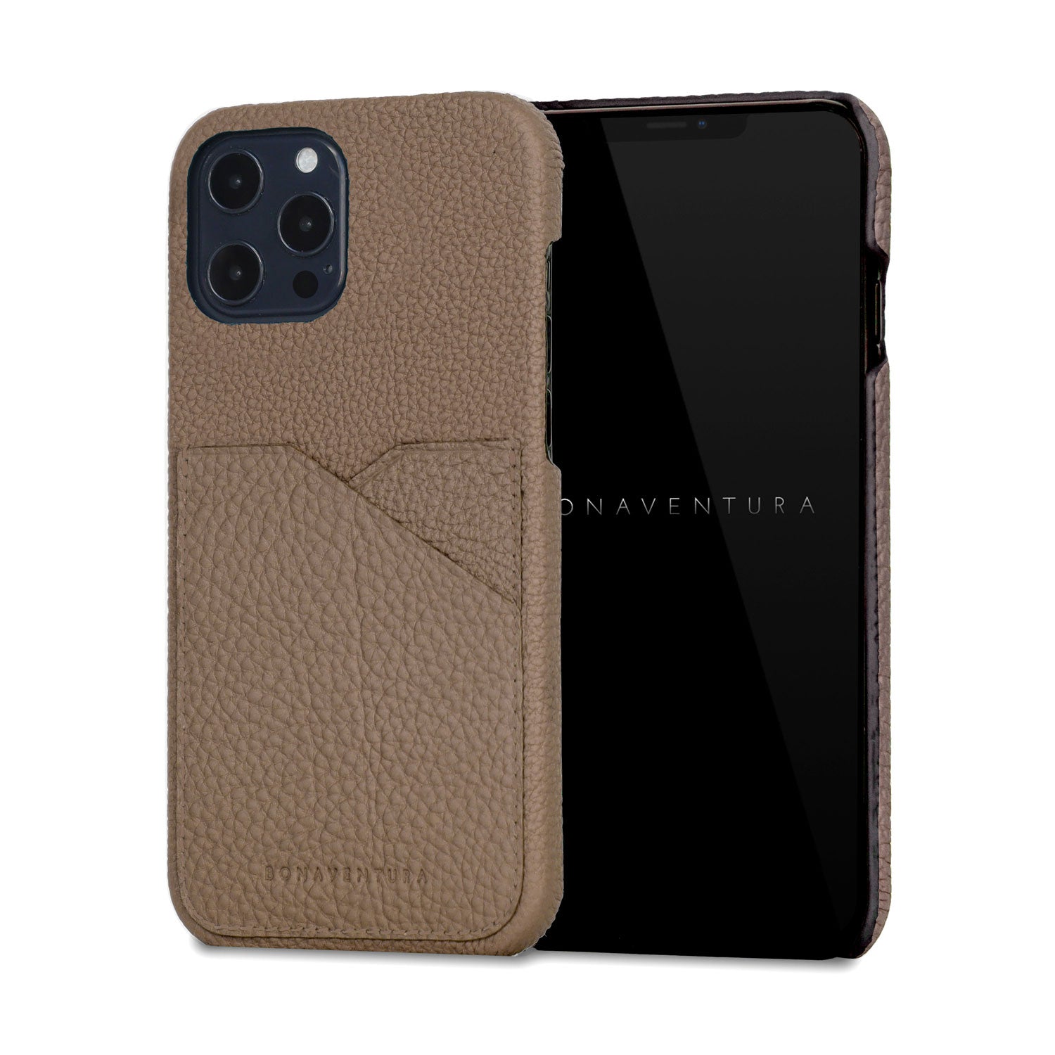 (iPhone 12 mini) バックカバーケース シュリンクレザー