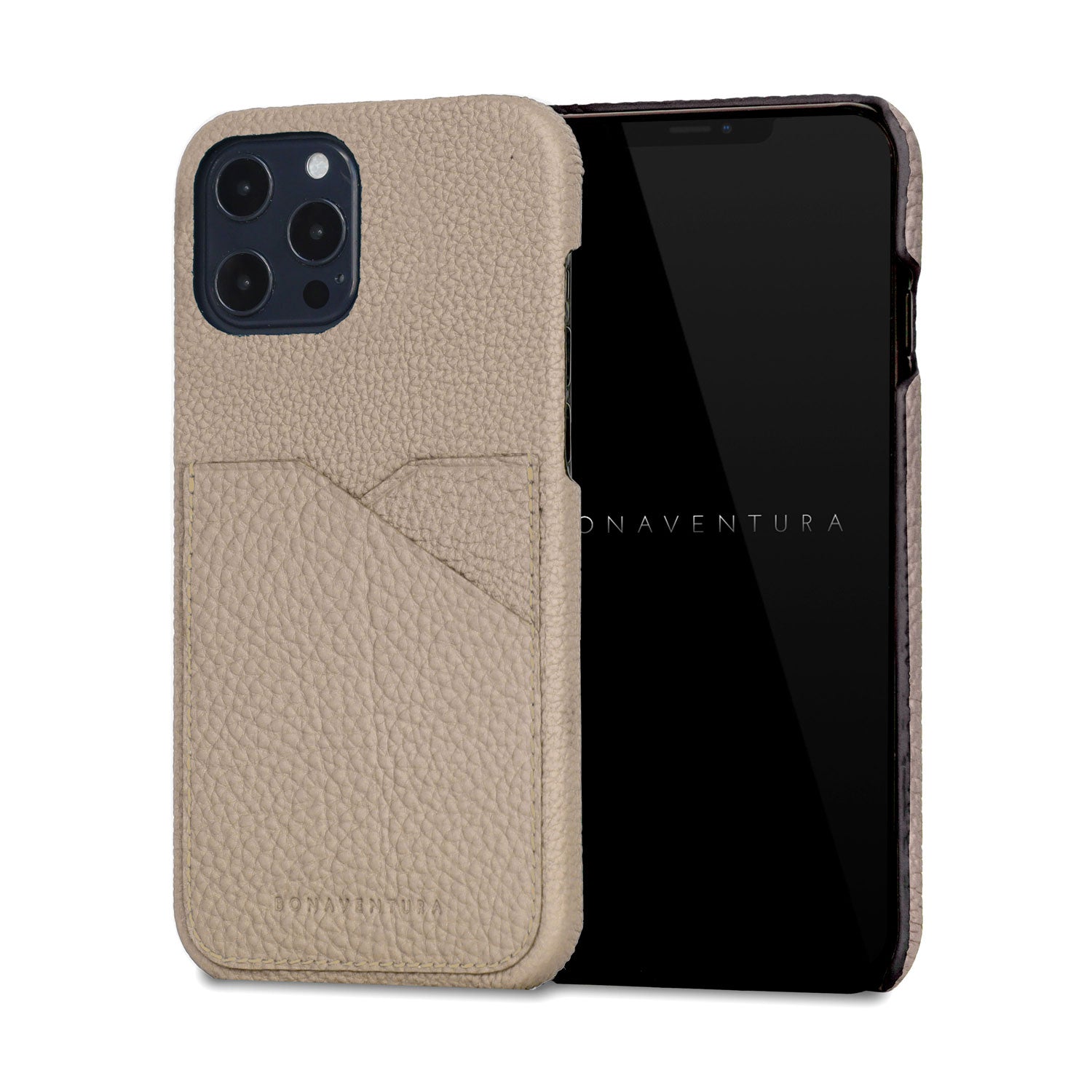 (iPhone 12 mini) バックカバーケース シュリンクレザー