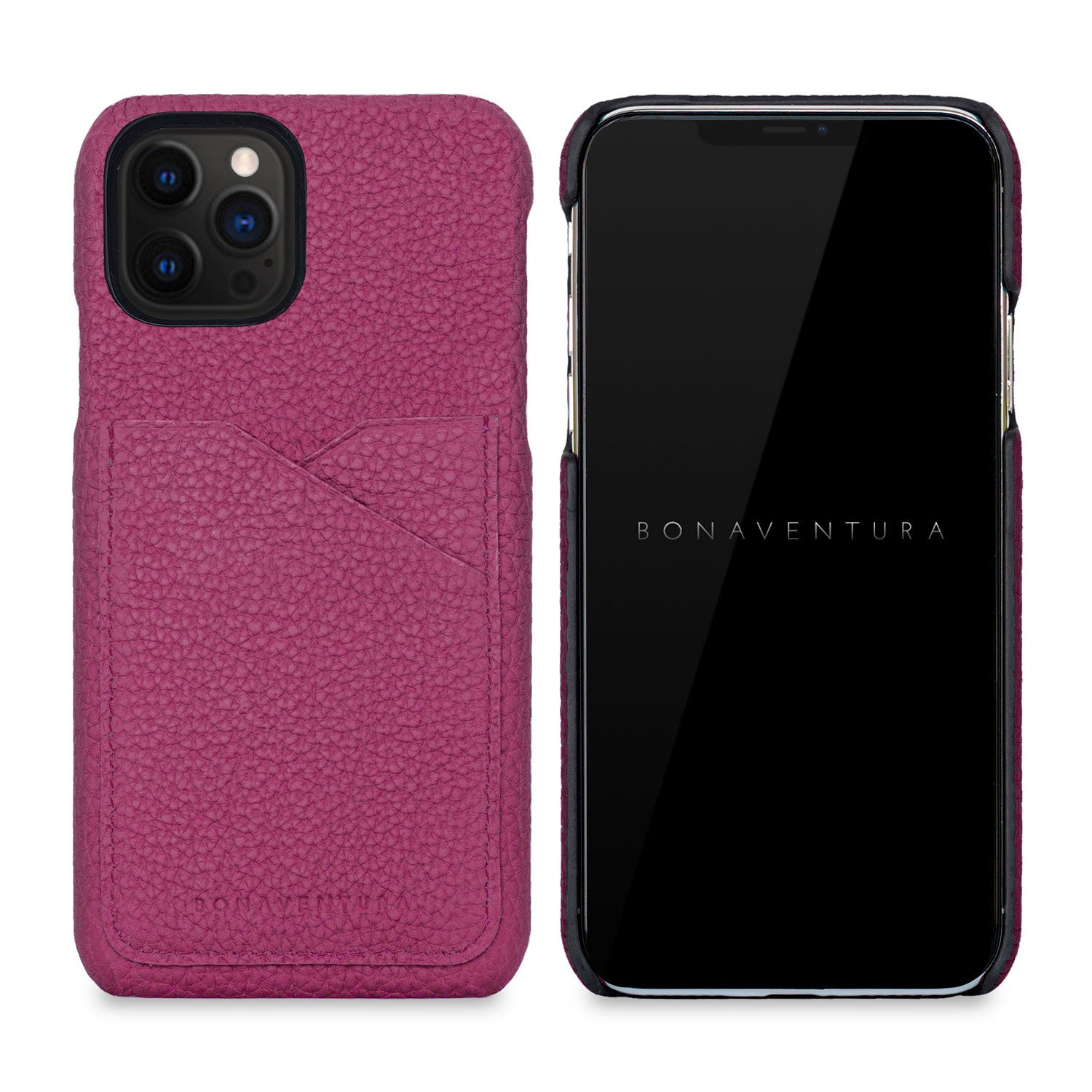 Back Cover Shrink Leather (iPhone 12 / 12 Pro)