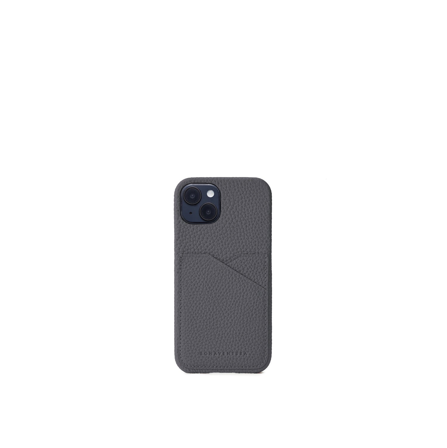 (iPhone 14) バックカバーケース シュリンクレザー