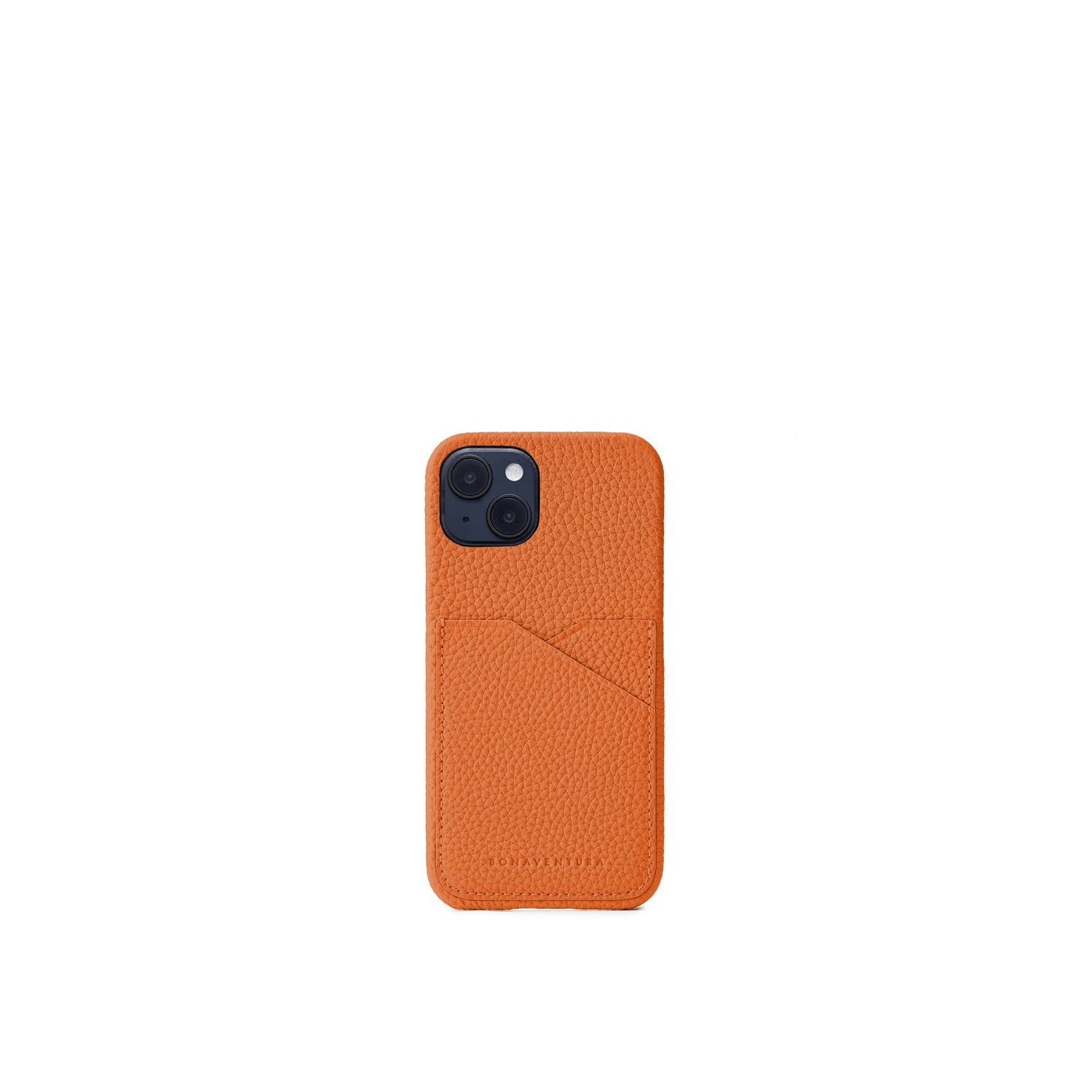 iPhone 14) バックカバーケース シュリンクレザー
