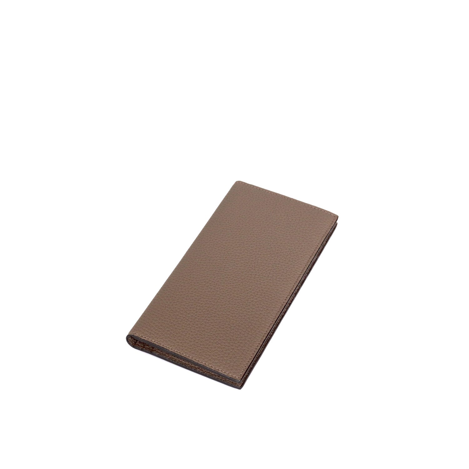 롱 지갑 수축 가죽