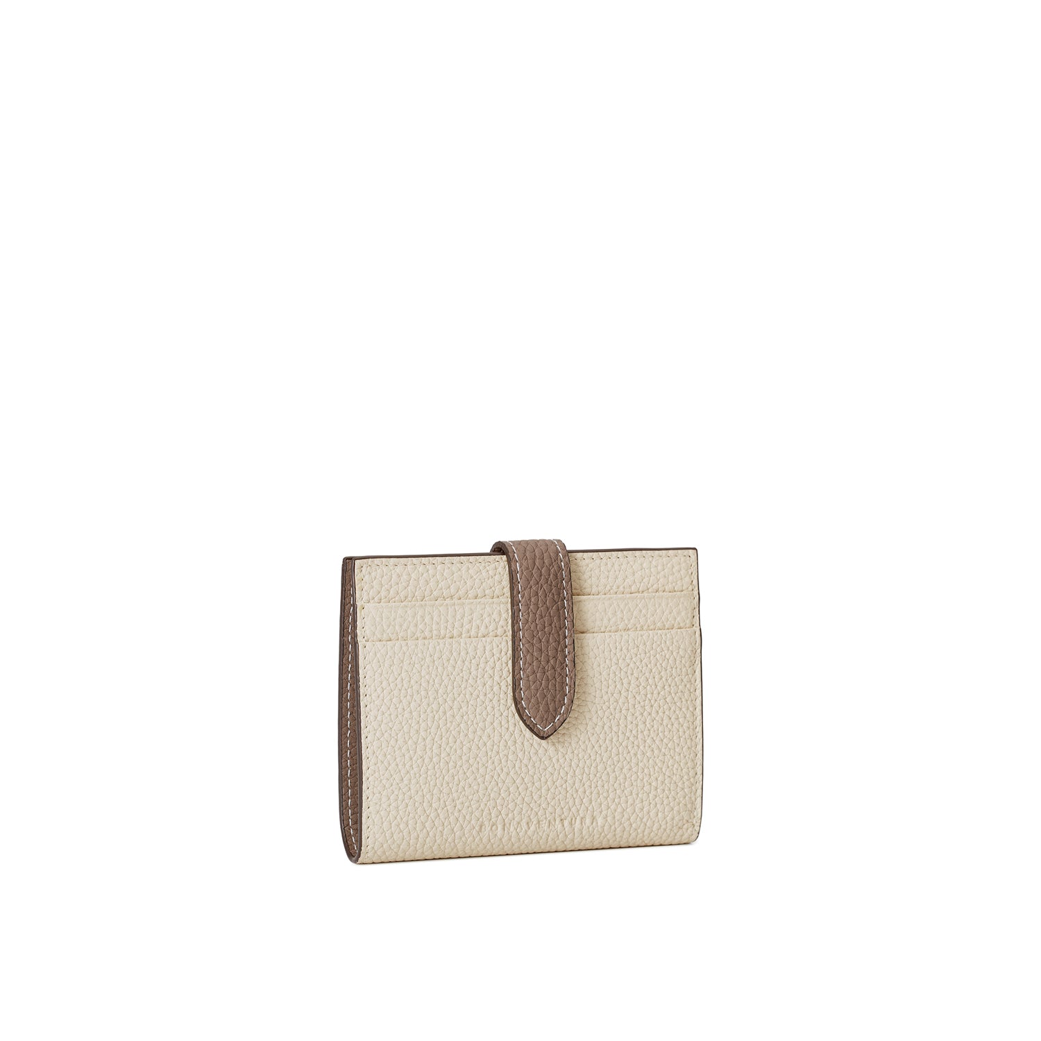 Belted Medium Wallet In Shrink Leather