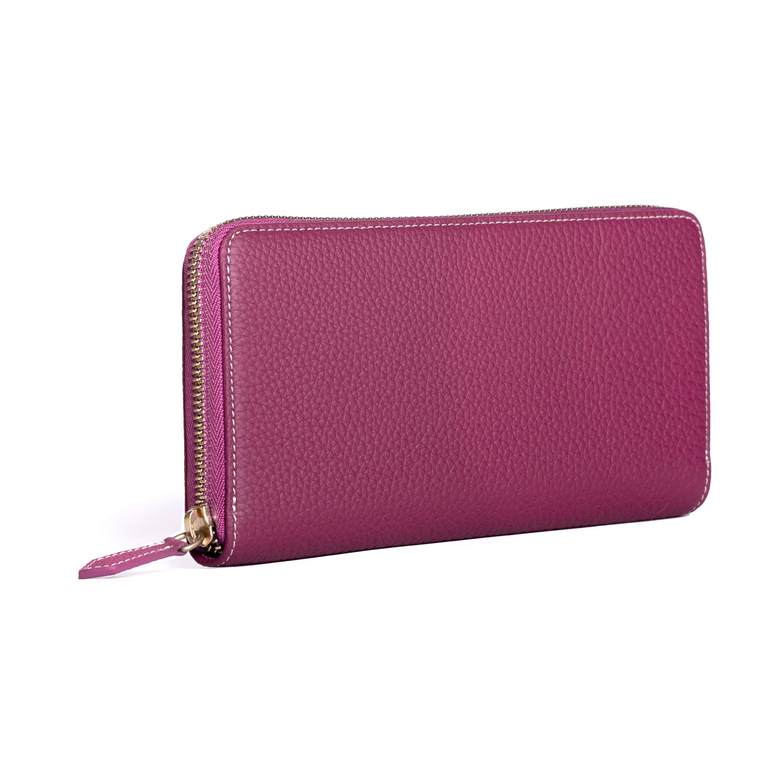 Zip Wallet Shrink Leather (Long)