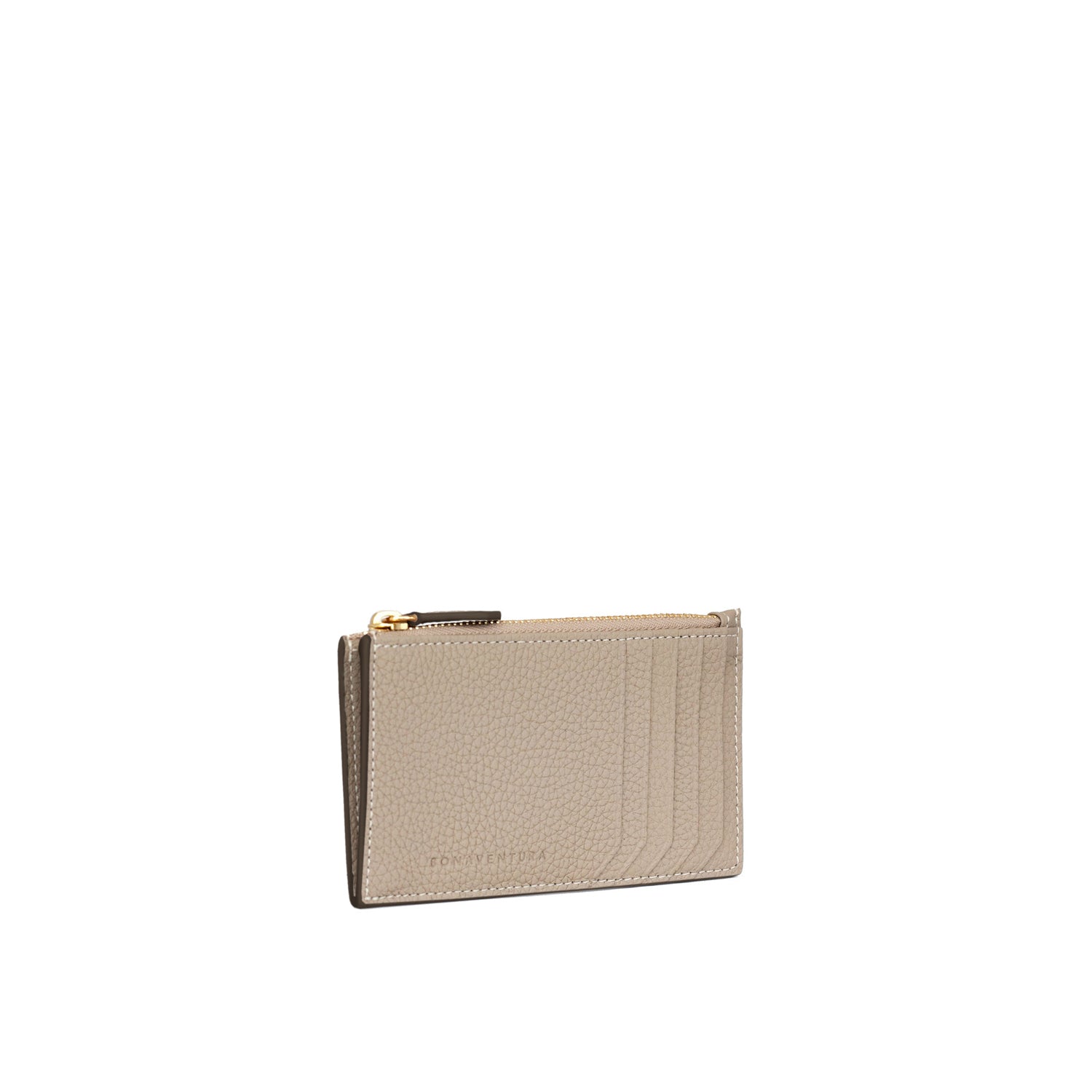 Mini Zip Wallet Shrink Leather