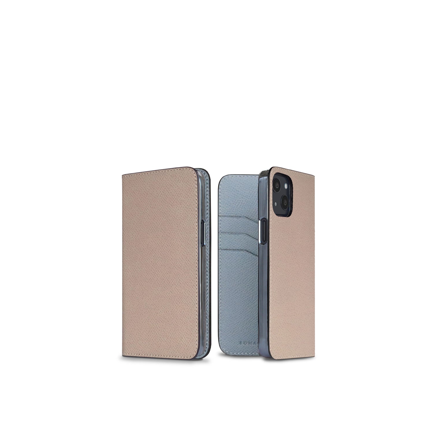 高級本革のiPhoneケース。上質なレザーのスマホケース。iPhone13対応。