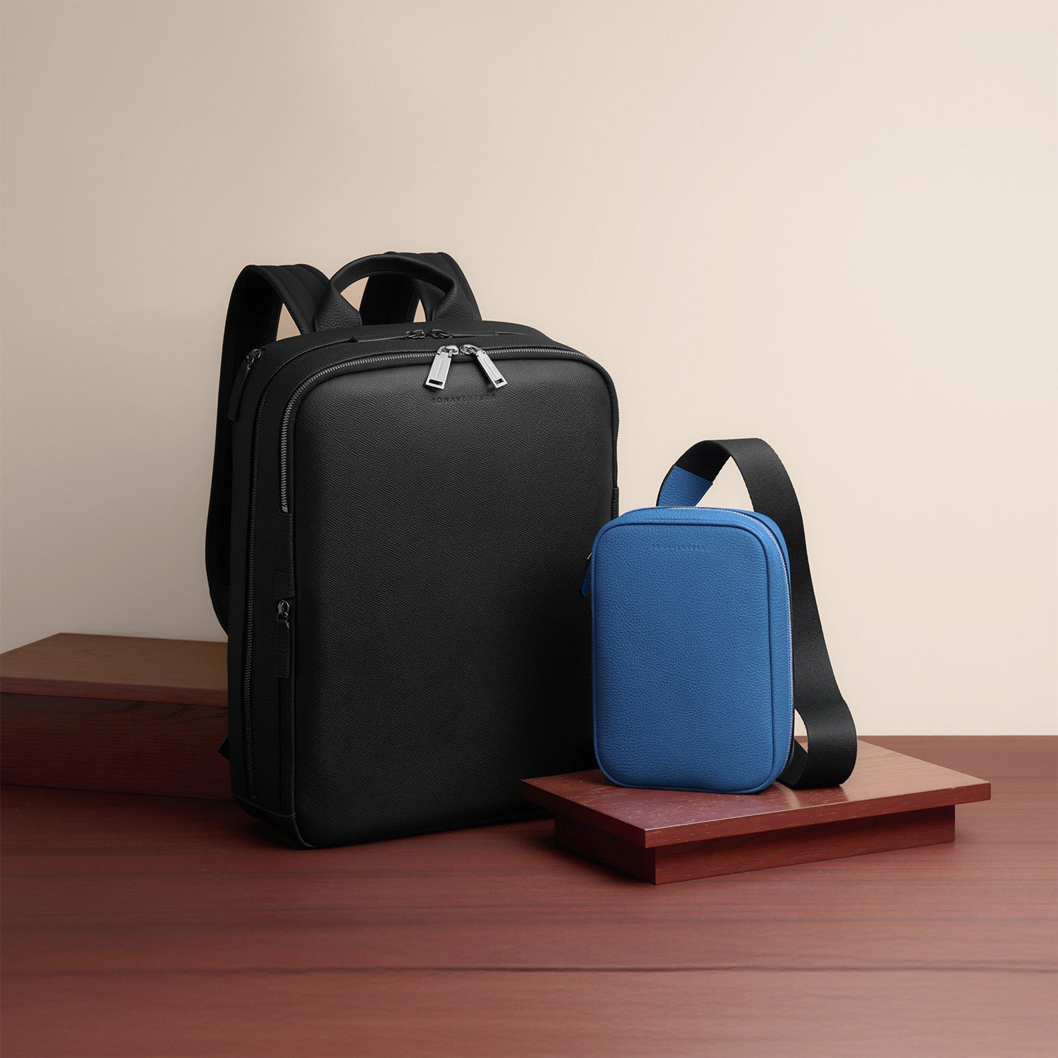Paolo Crossbody Bag Shrink Leather Small – BONAVENTURA (ボナ