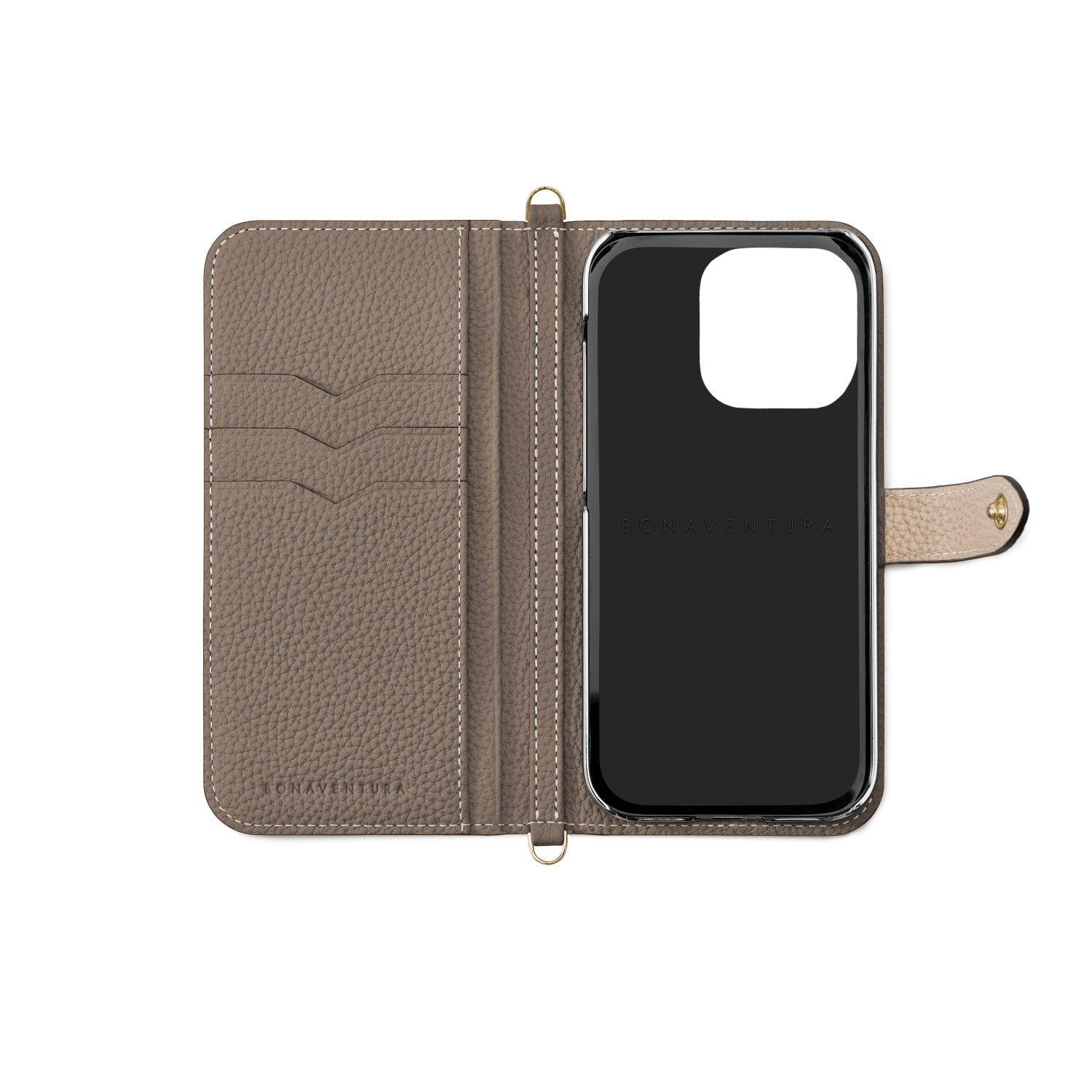 (iPhone 15 Pro) เคส Belted Diary Shrink Leather