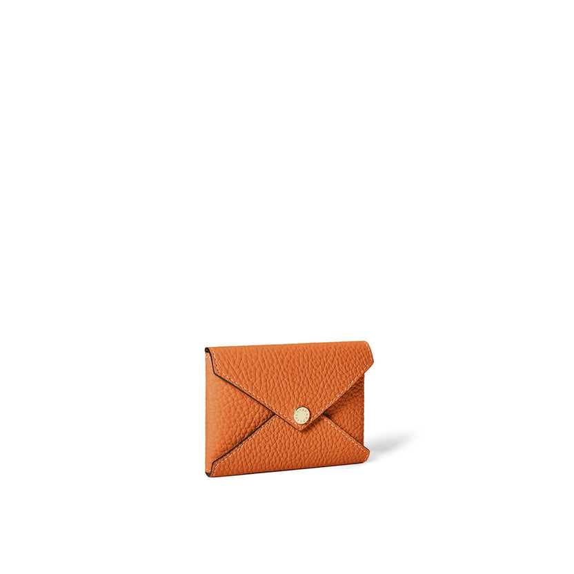 Envelope Card Case Shrink Leather (Small)