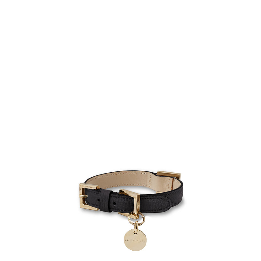Bonaventura × Frida Firenze Pet Collar Bottalato Leather 35