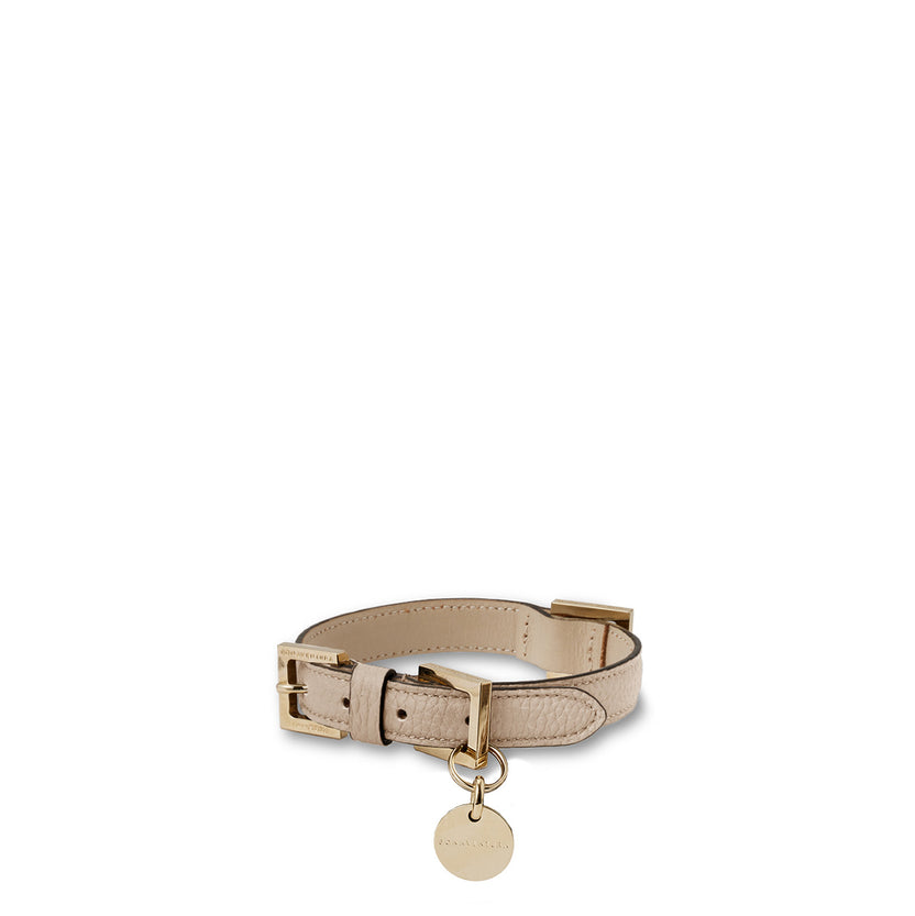Bonaventura × Frida Firenze Pet Collar Bottalato Leather 35