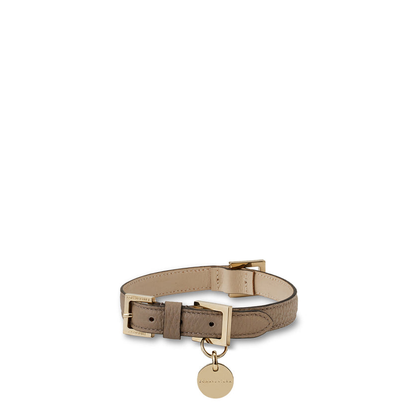 Bonaventura × Frida Firenze Pet Collar Bottalato Leather 40