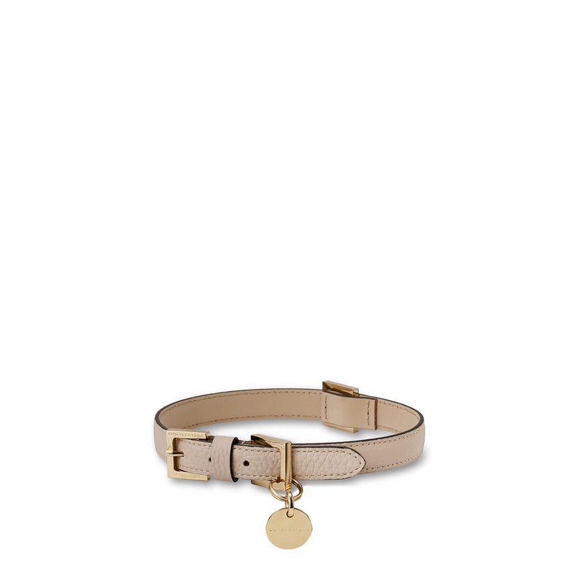 Bonaventura × Frida Firenze Pet Collar Bottalato Leather 45