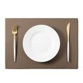 Square Placemat Shrink Leather